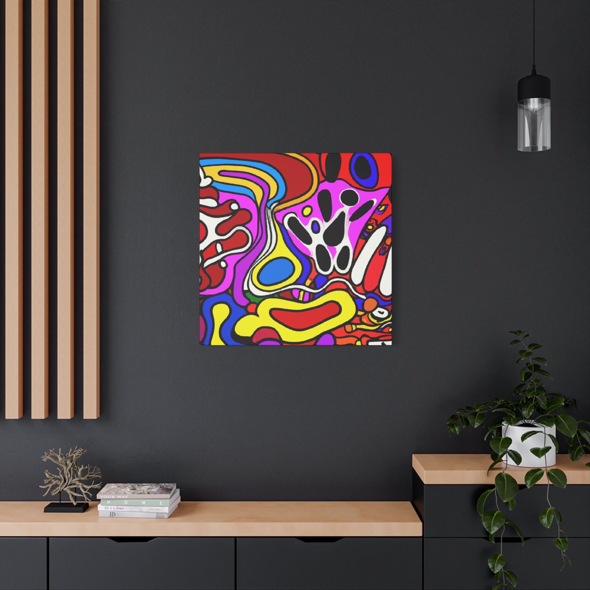 Groovy Aura - Canvas