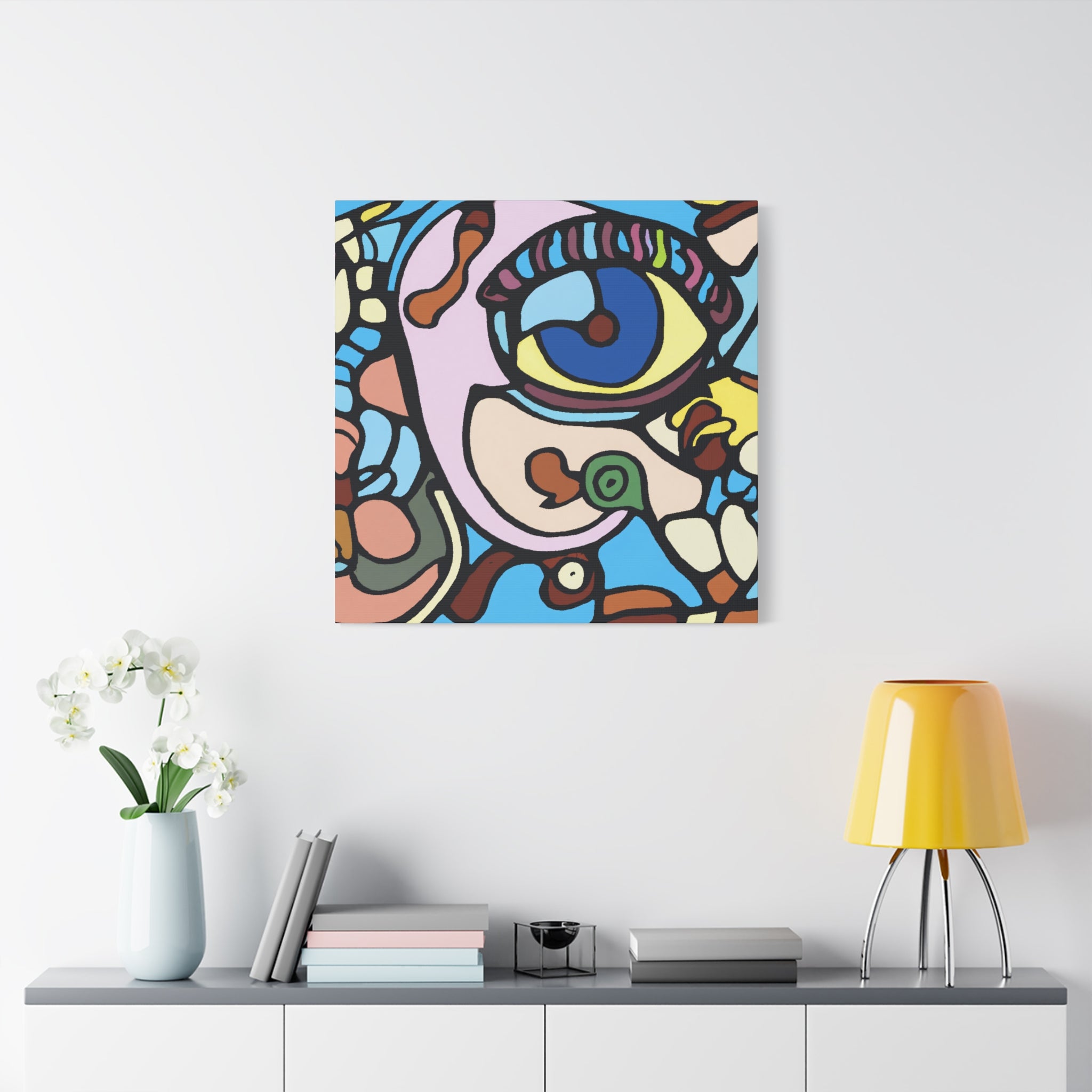 Groovy Kaleidoscope - Canvas