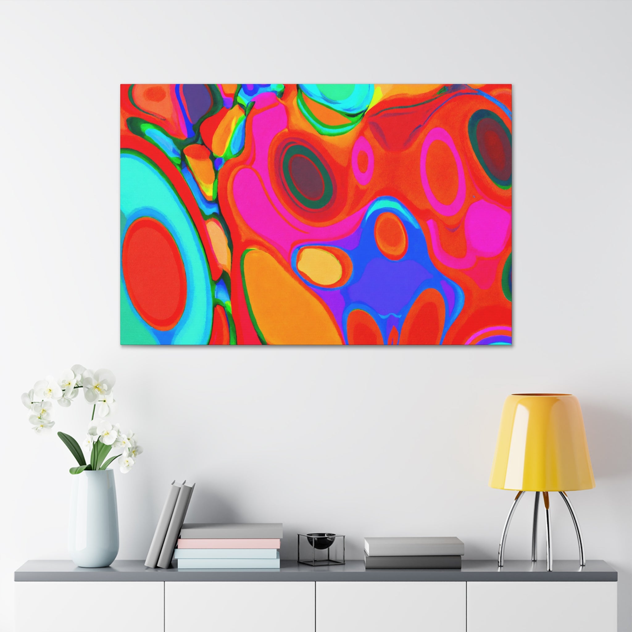 Groovy Kaleidoscope - Canvas