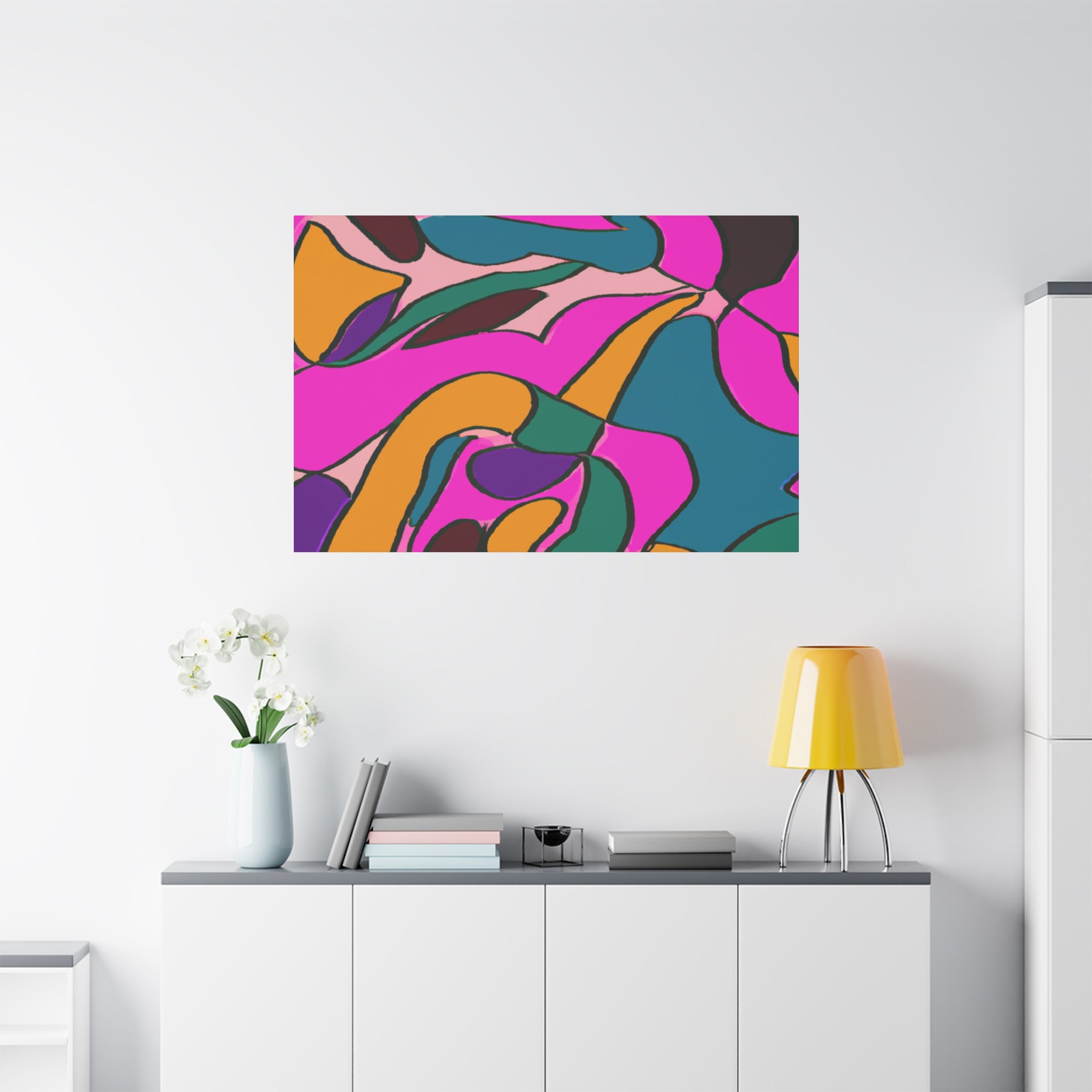 Groovy Kaleidoscope - Canvas