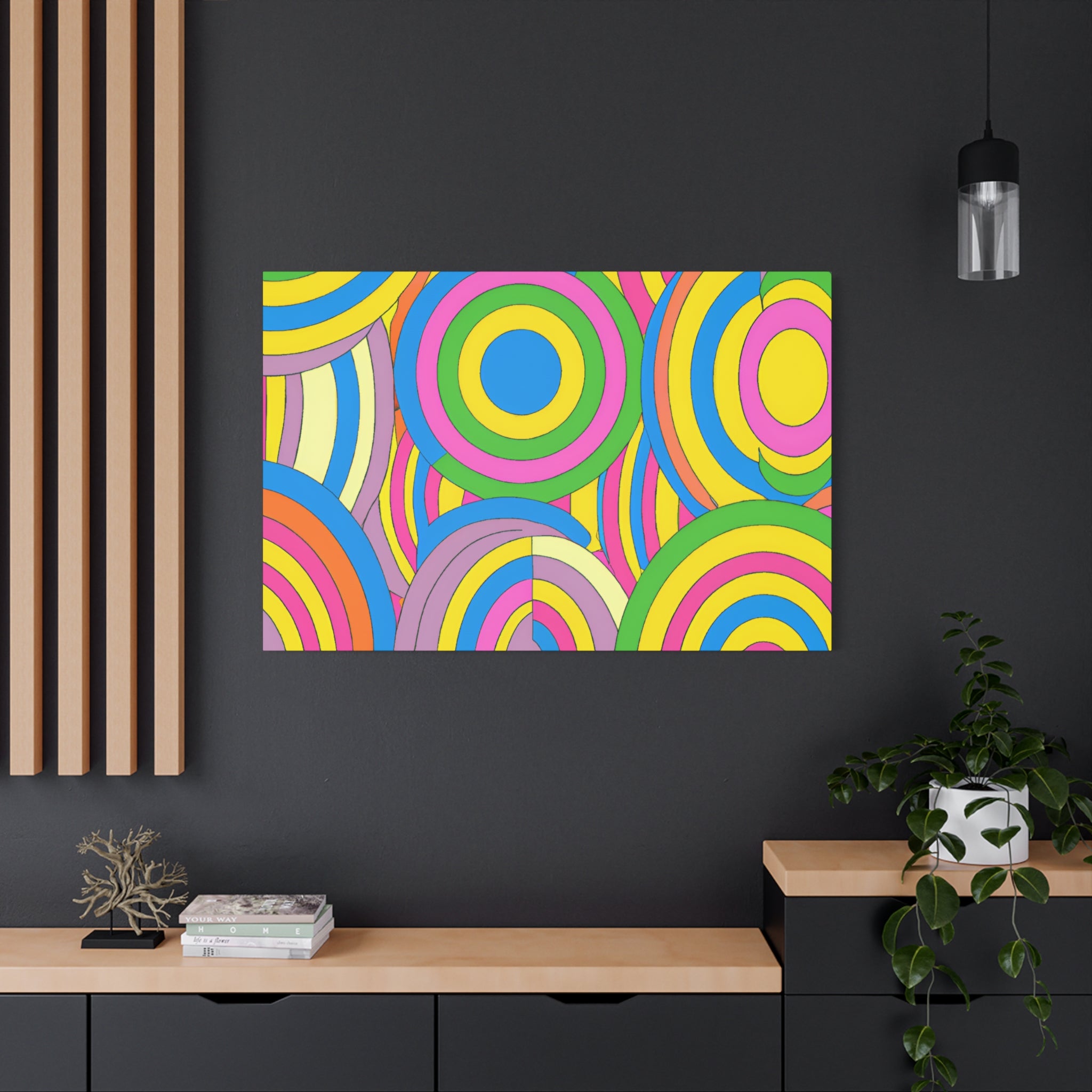 Celestial Groove - Canvas