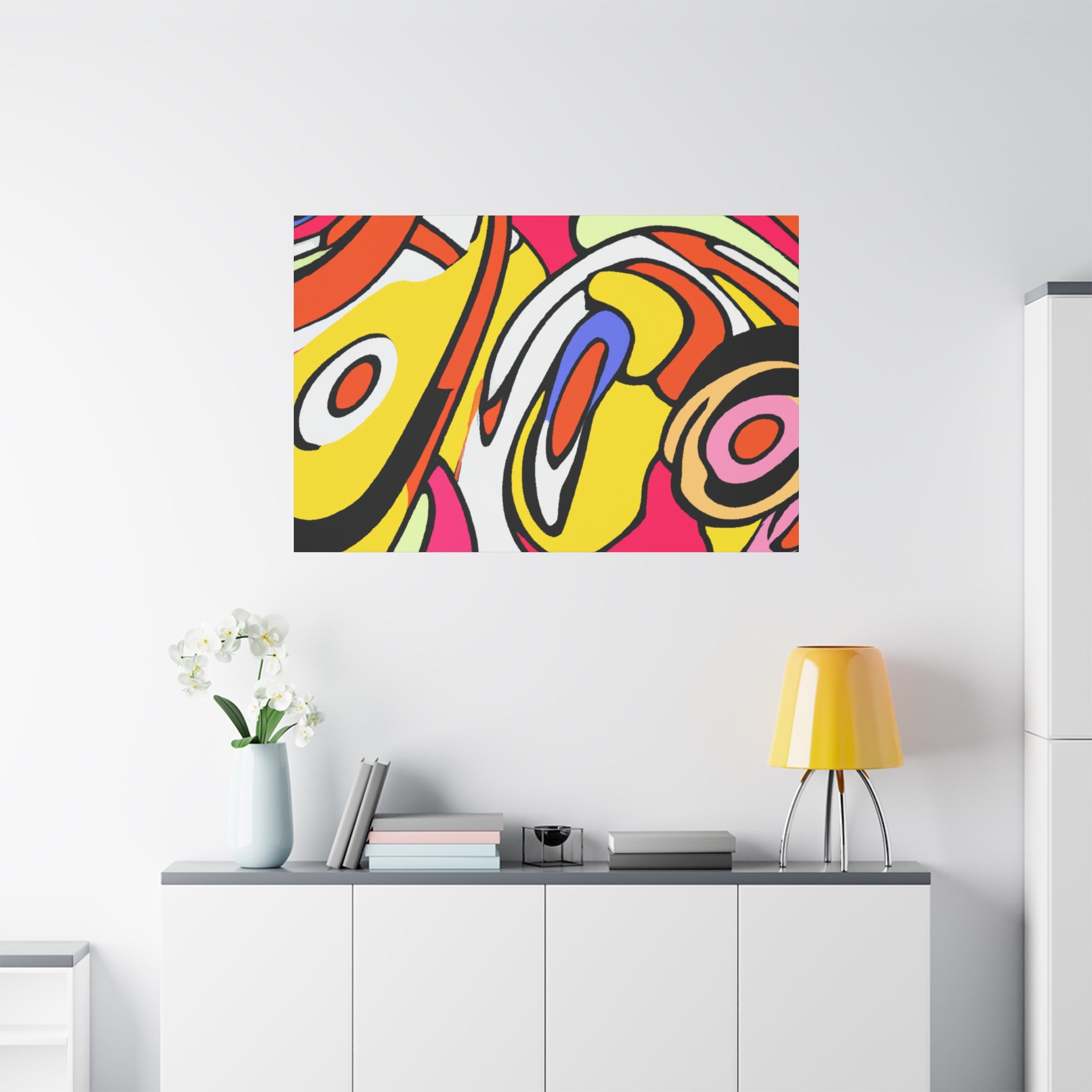 Groovy Kaleidoscope - Canvas