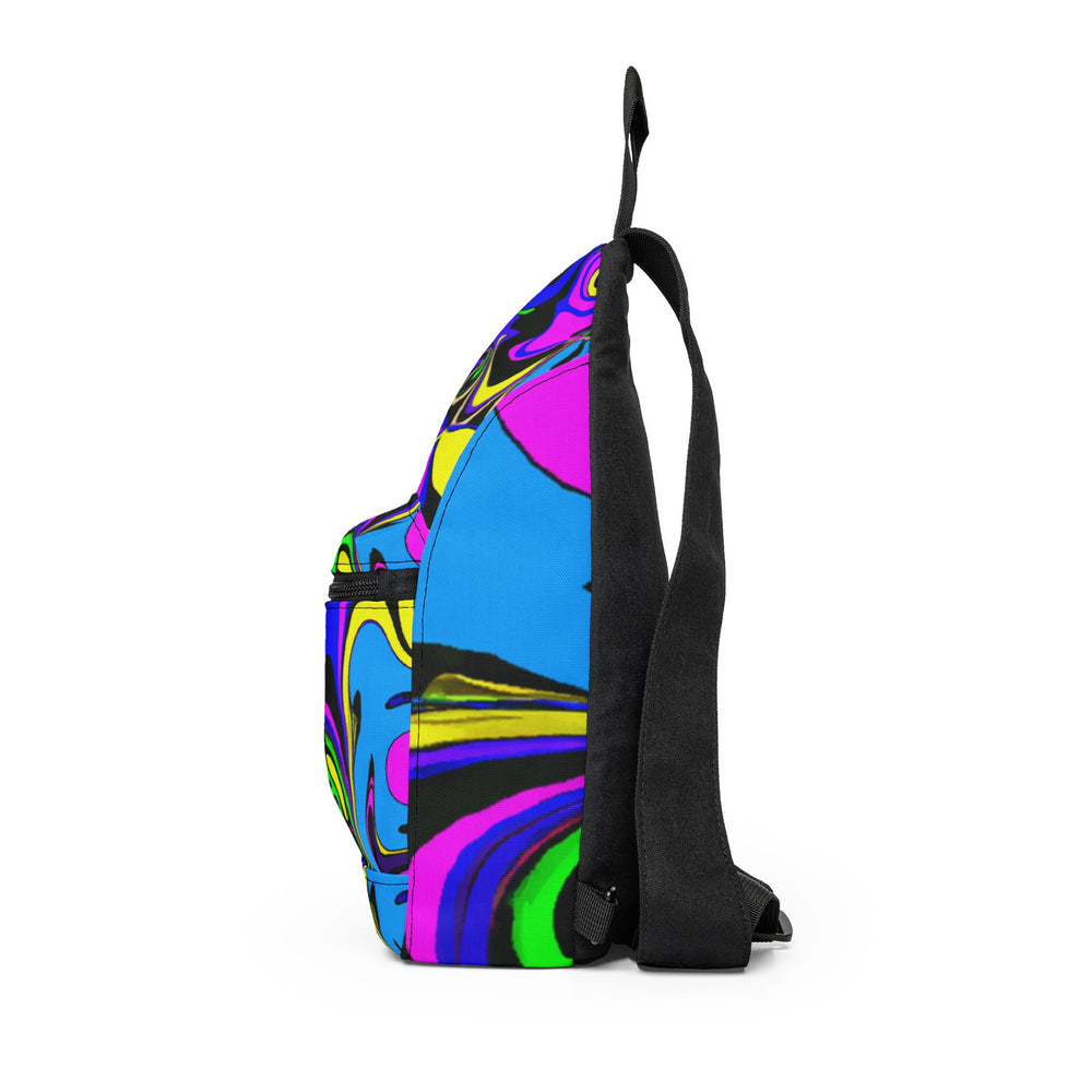 "Electric Marigold Groove" - Sling Bag