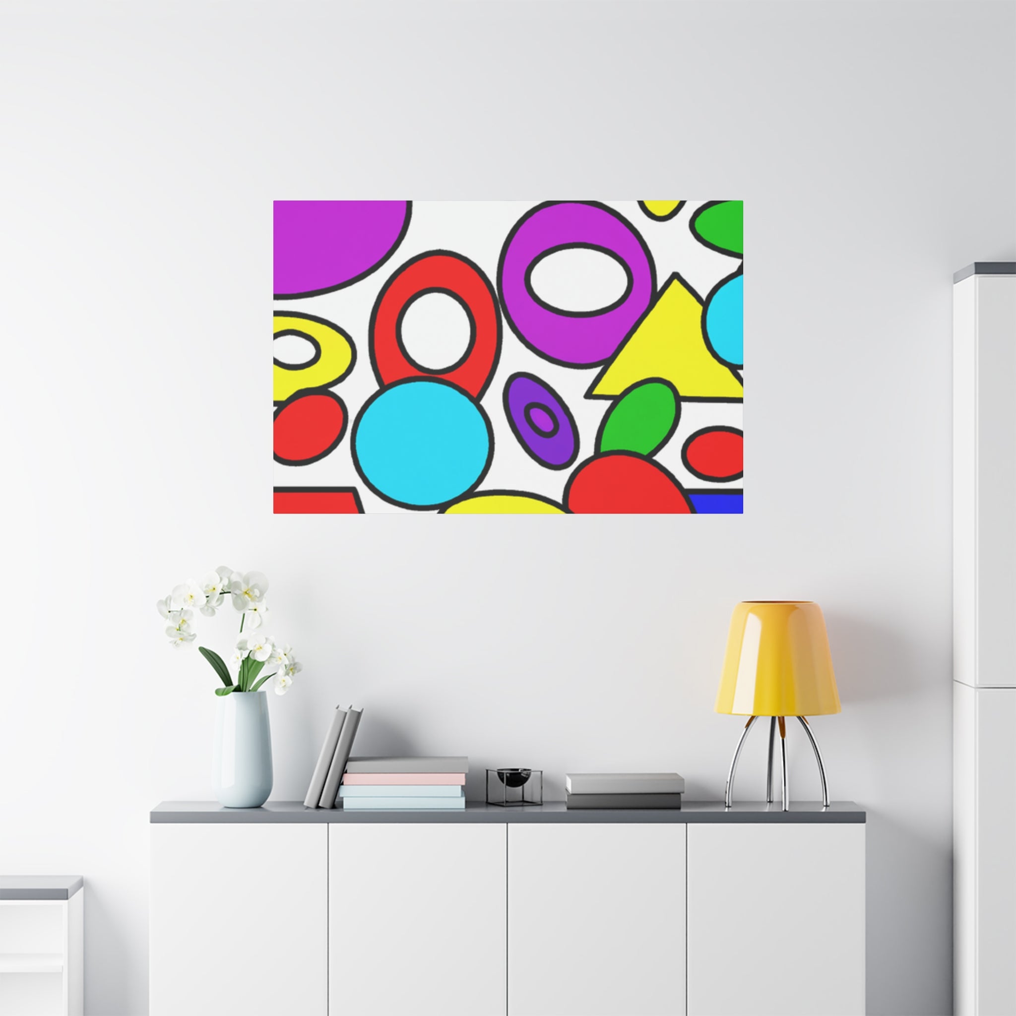 Groovy Kaleidoscope - Canvas