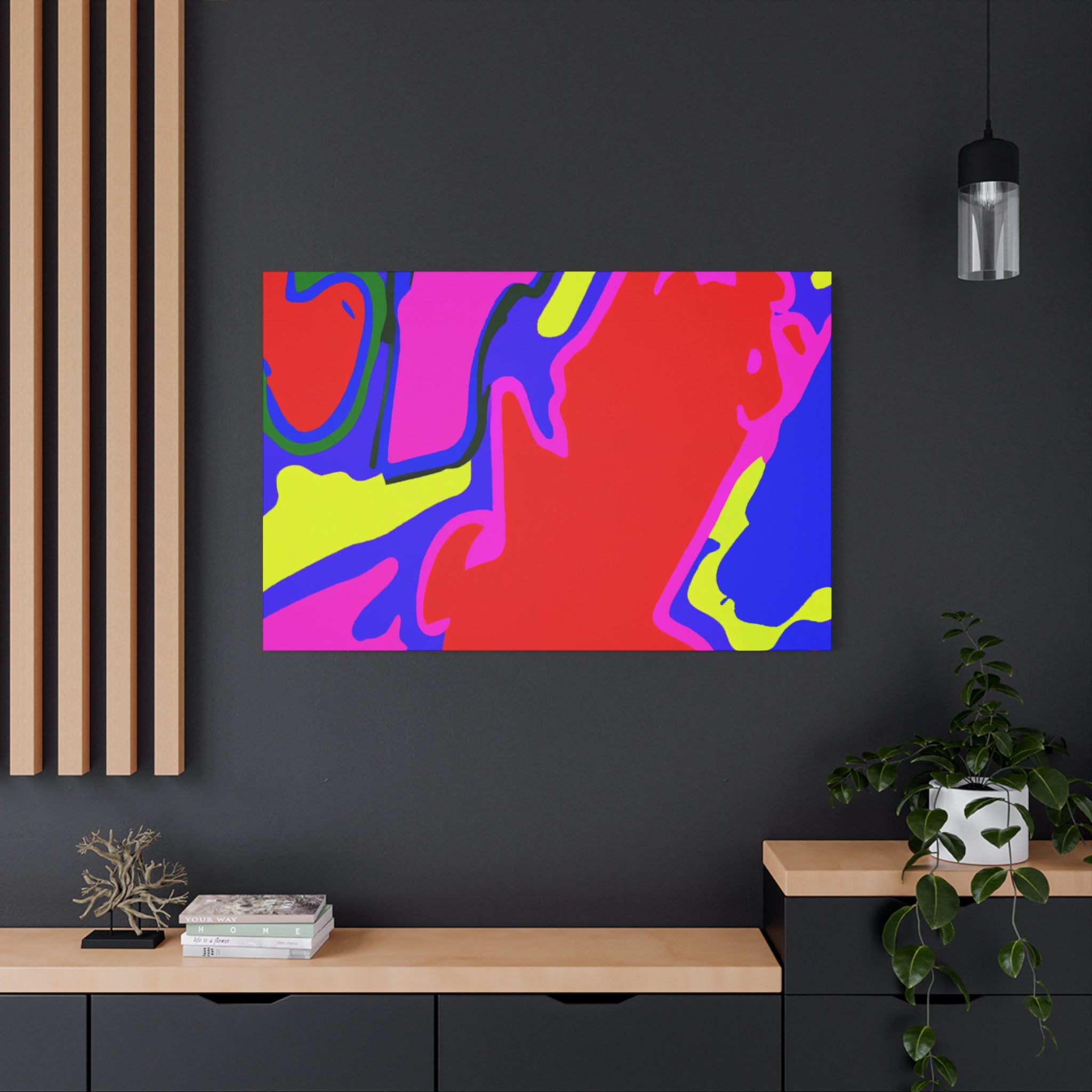 Groovy Kaleidoscope - Canvas