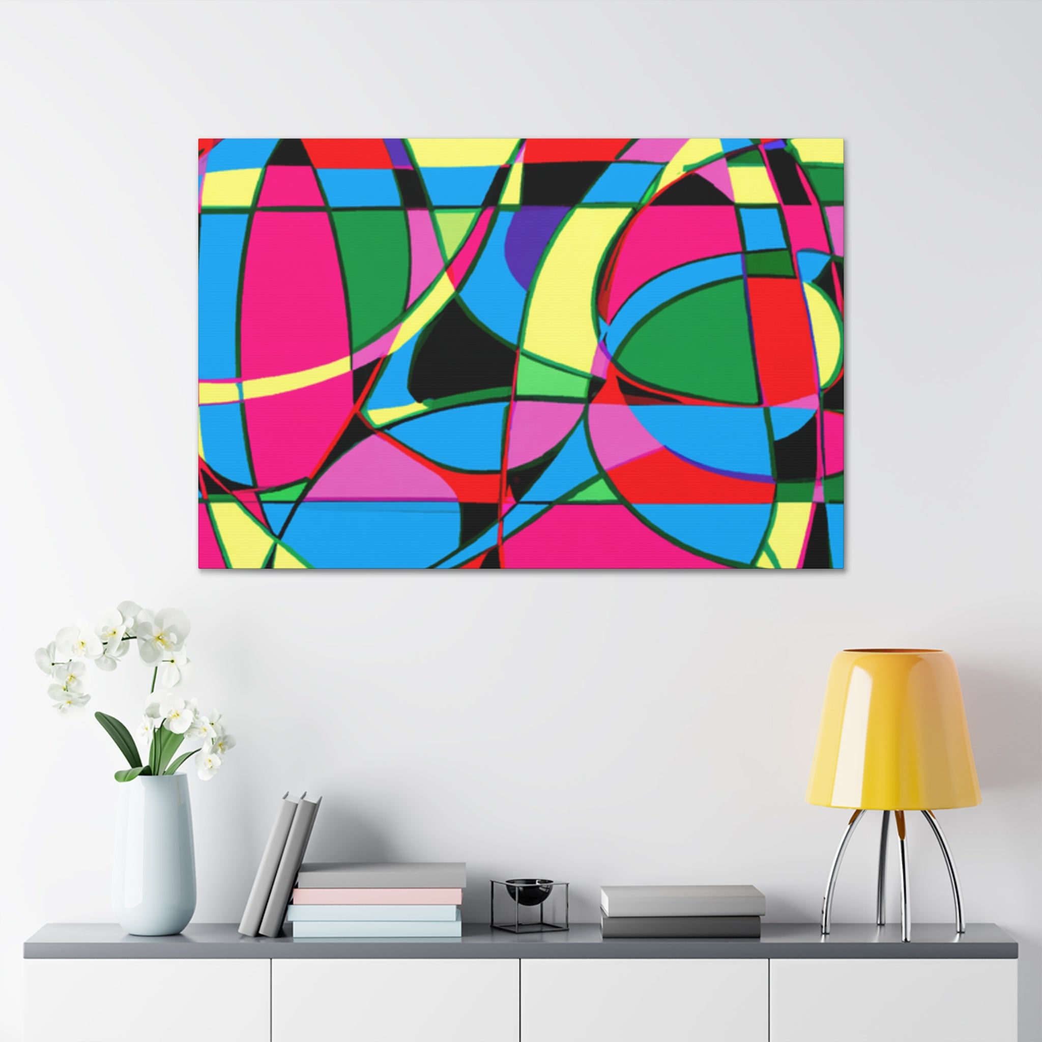 Groovy Kaleidoscope - Canvas