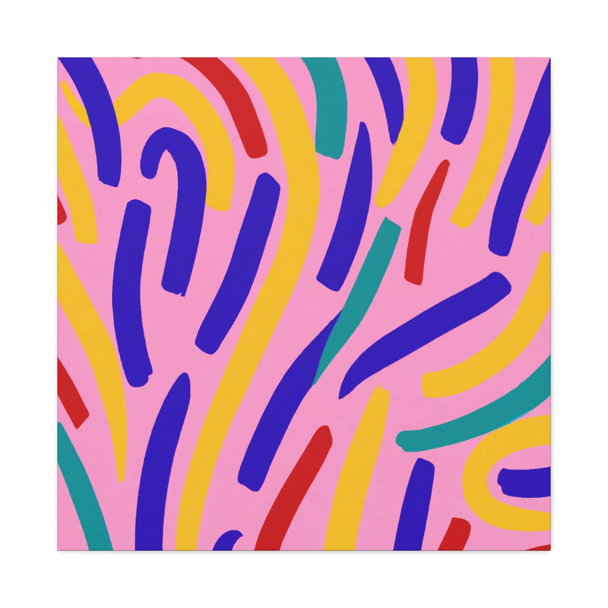 Groovy Kaleidoscope - Canvas