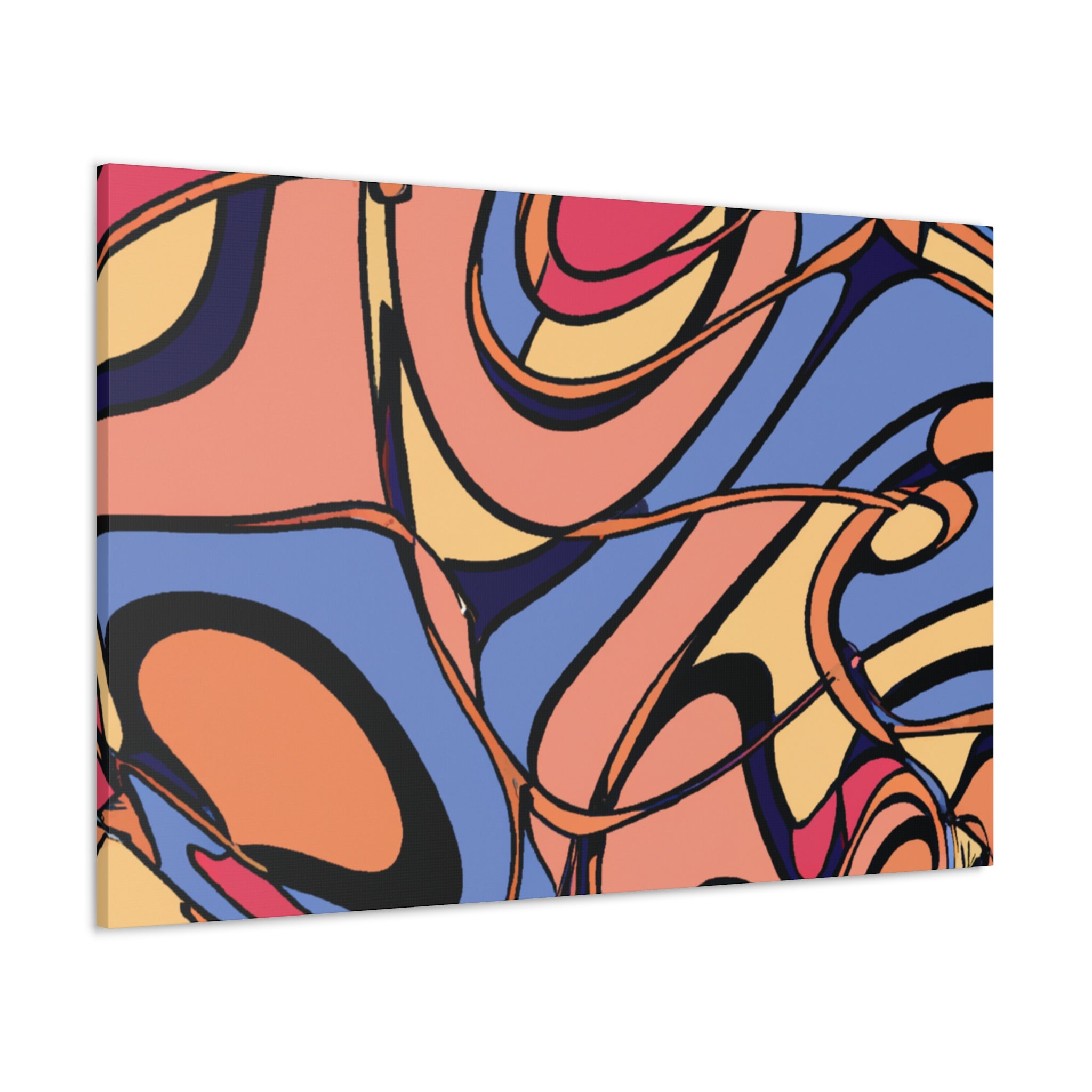 Groovy Kaleidoscope - Canvas