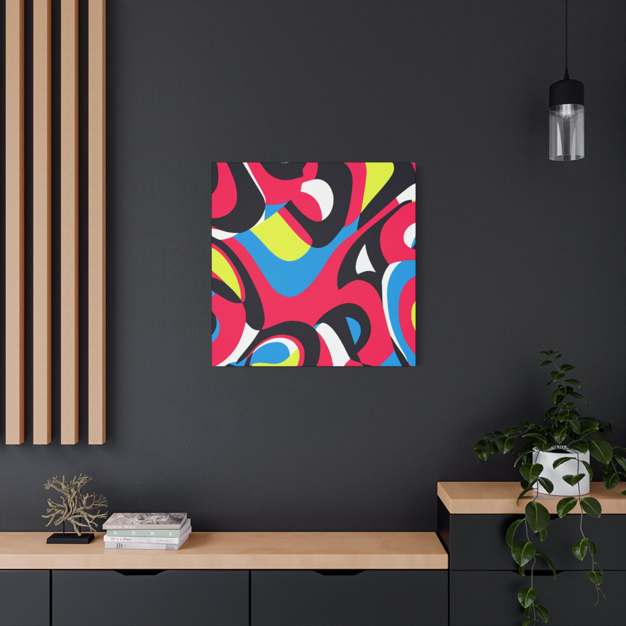 Groovy Kaleidoscope - Canvas