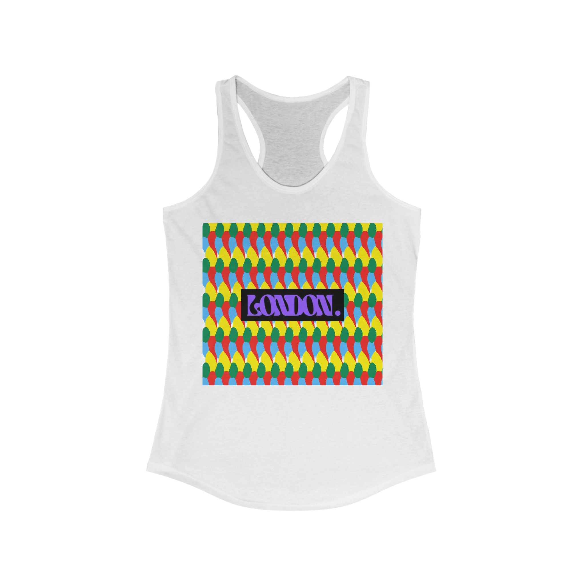 "Groovy Mirage" - Racerback Tank Top