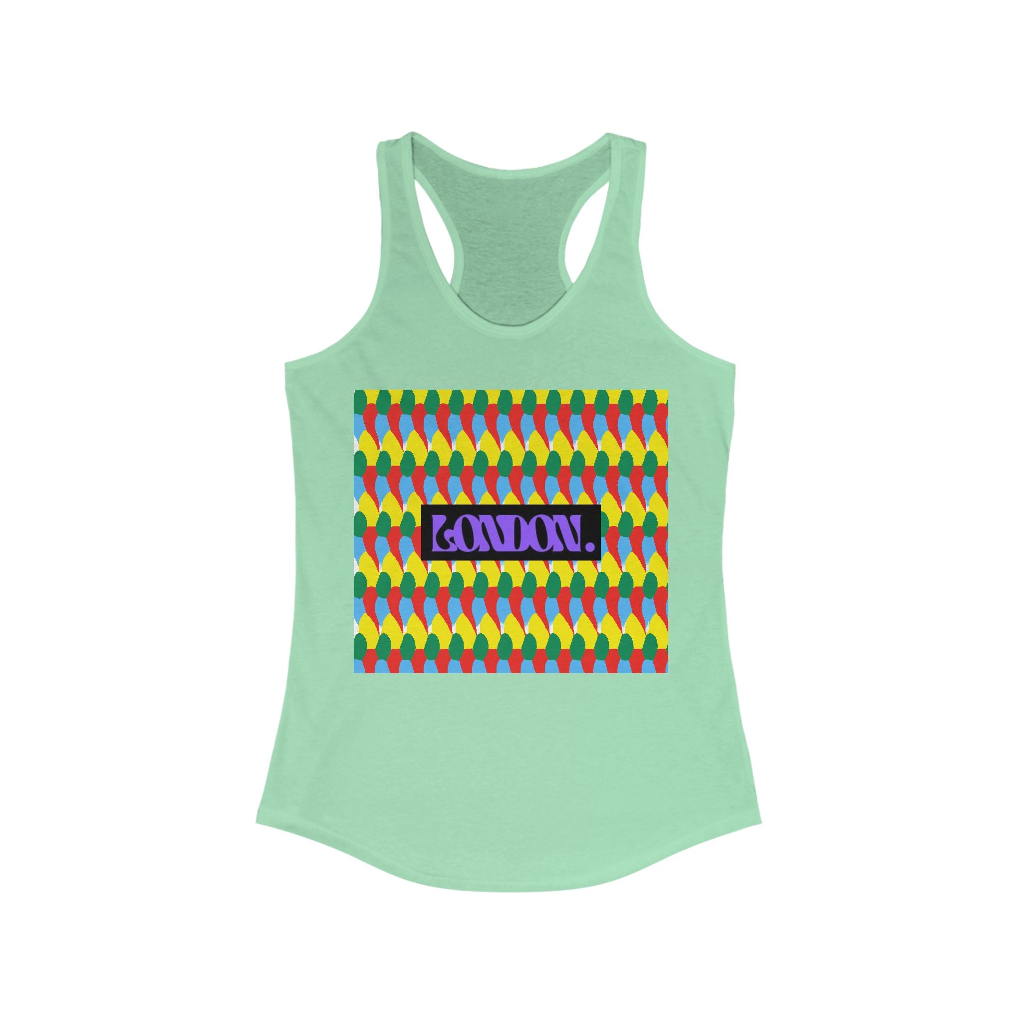 "Groovy Mirage" - Racerback Tank Top