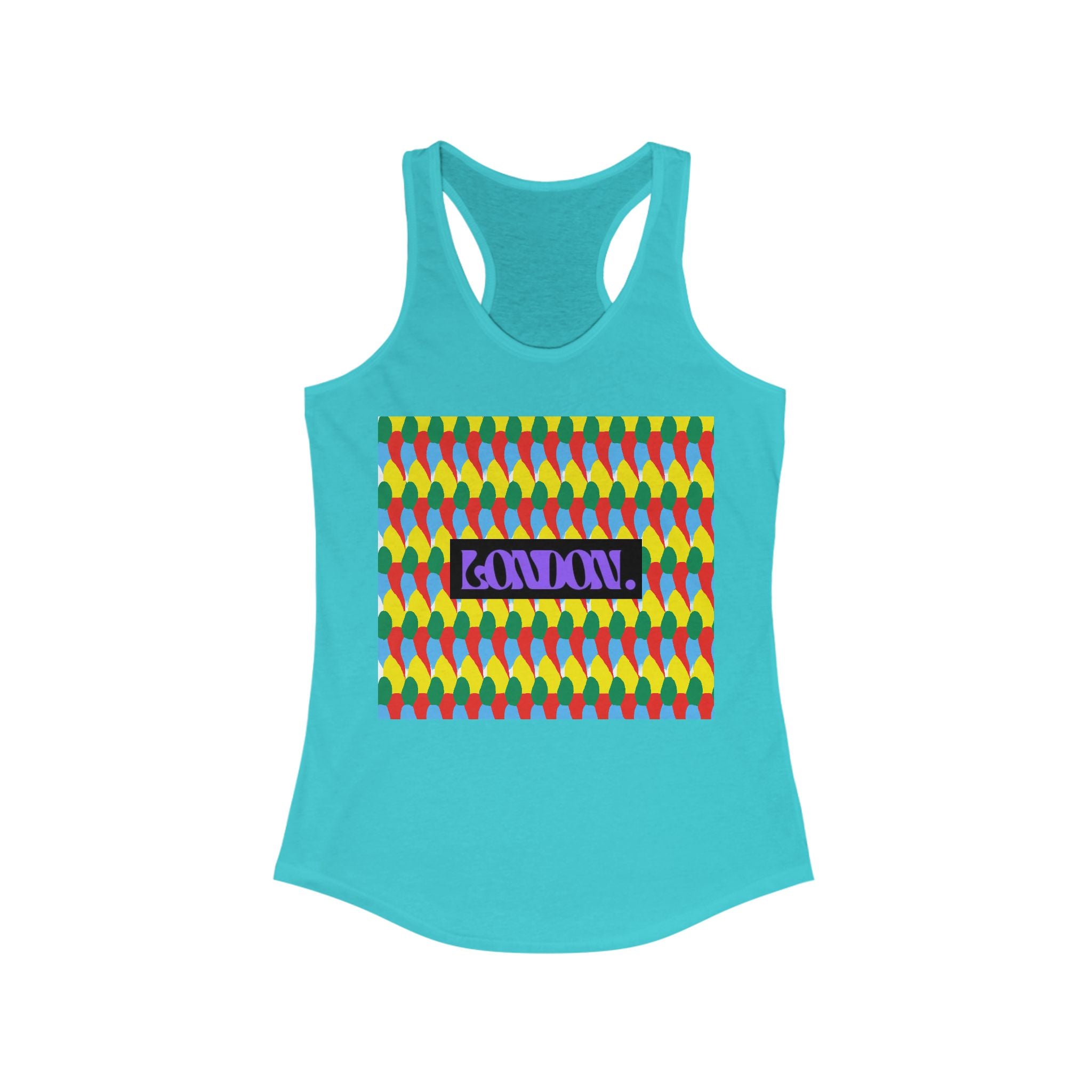 "Groovy Mirage" - Racerback Tank Top