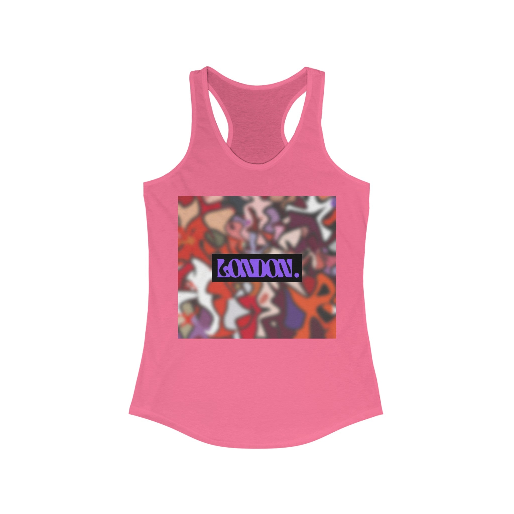 "Kaleidoscope Groove" - Racerback Tank Top