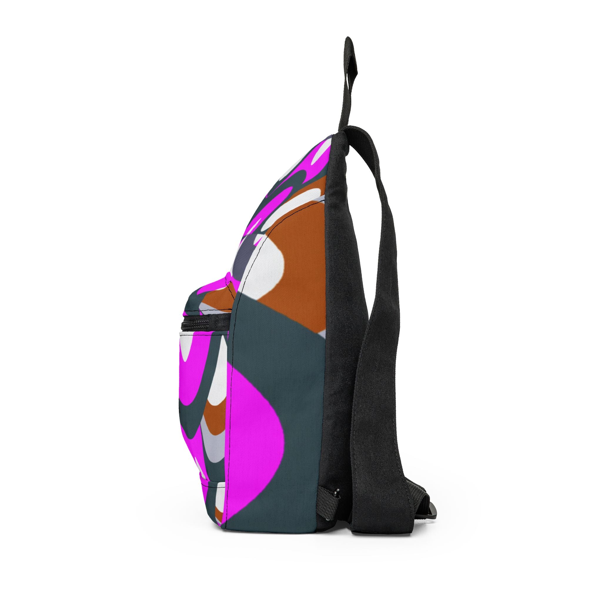 "Groovy Marigold & Retro Moonshine" - Sling Bag