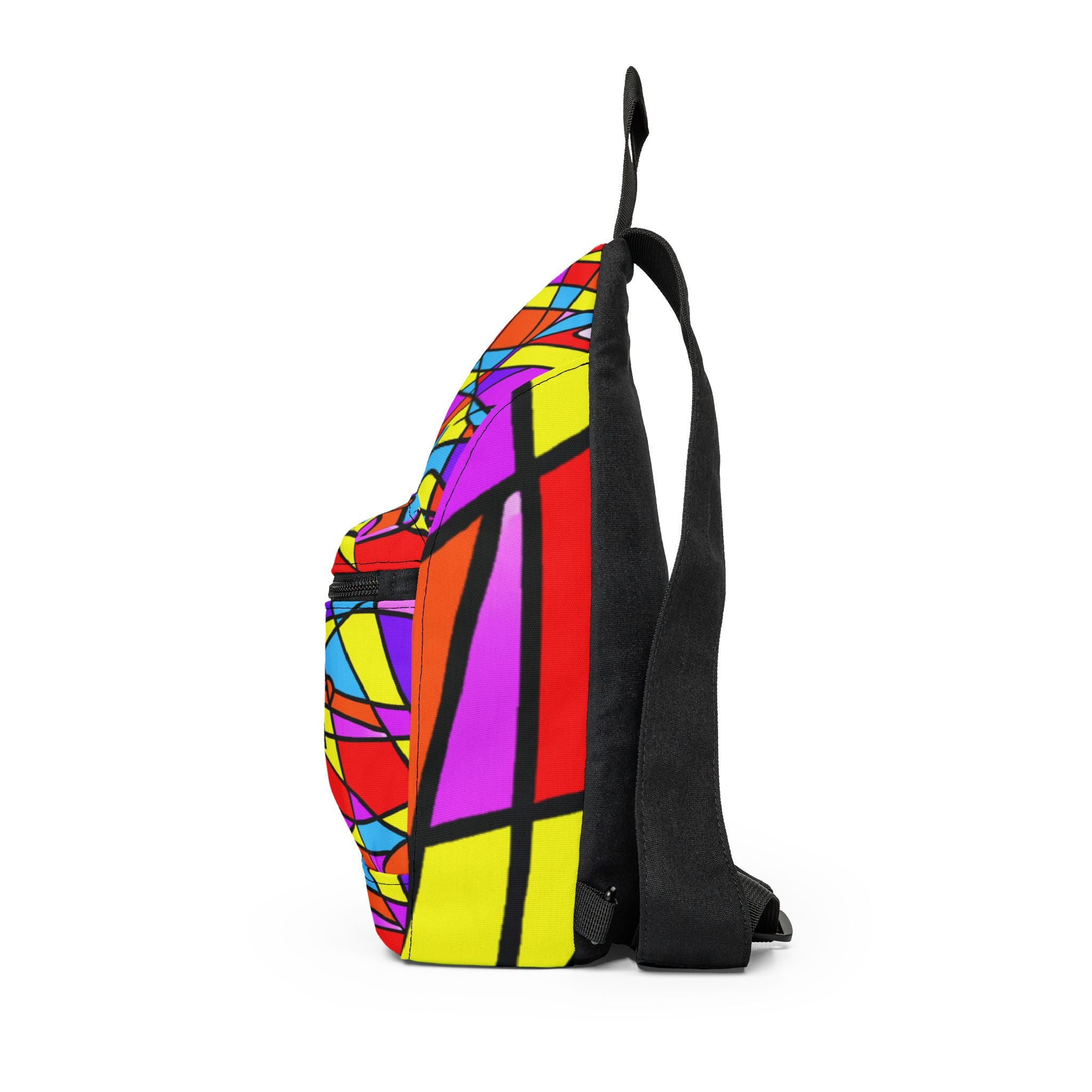 "Groovy Prism Emporium" - Sling Bag