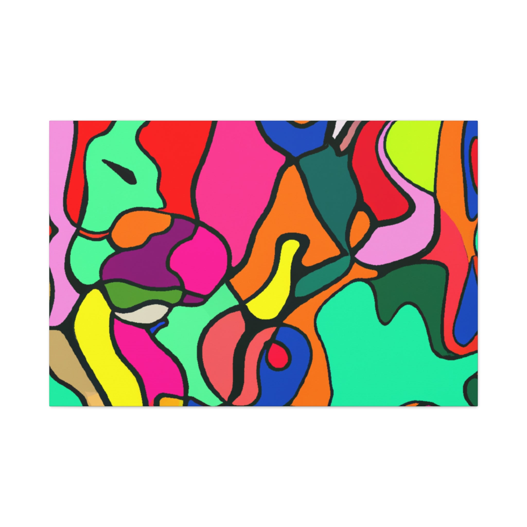 Groovy Kaleidoscope - Canvas