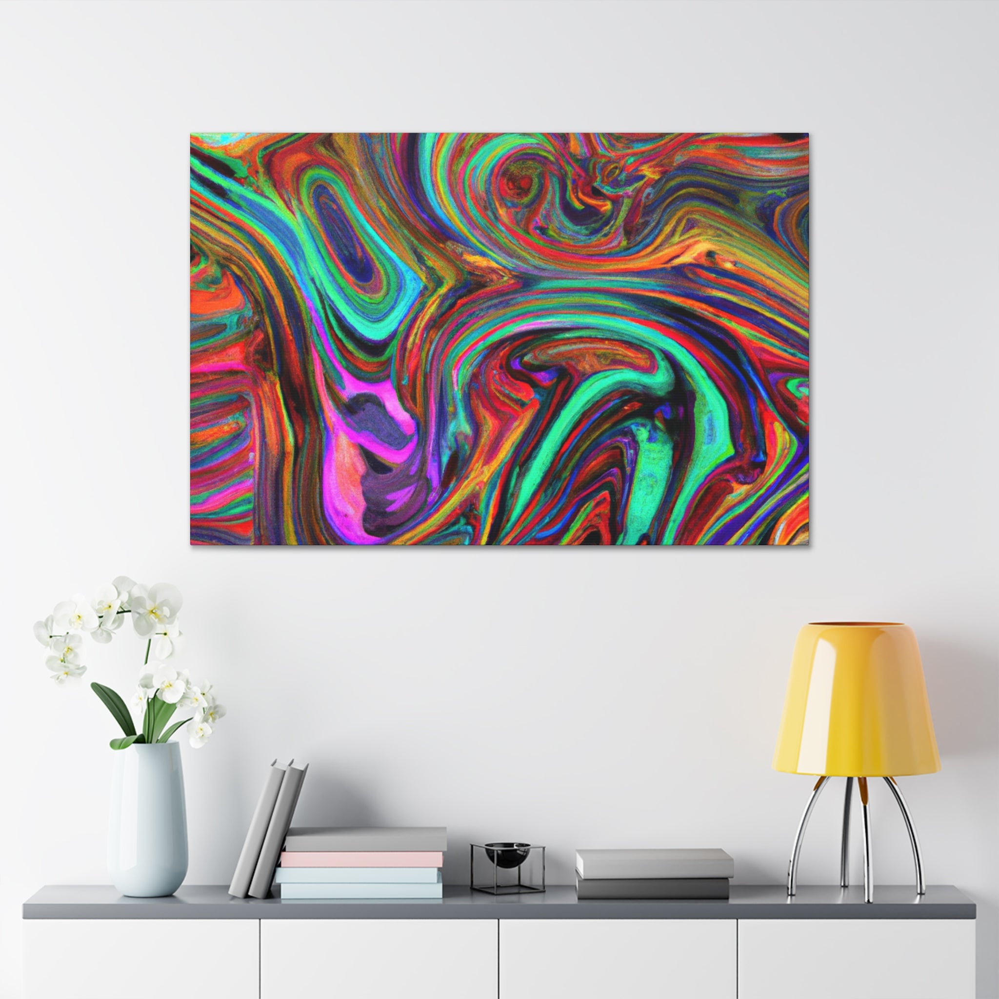 Groovy Spectrum - Canvas