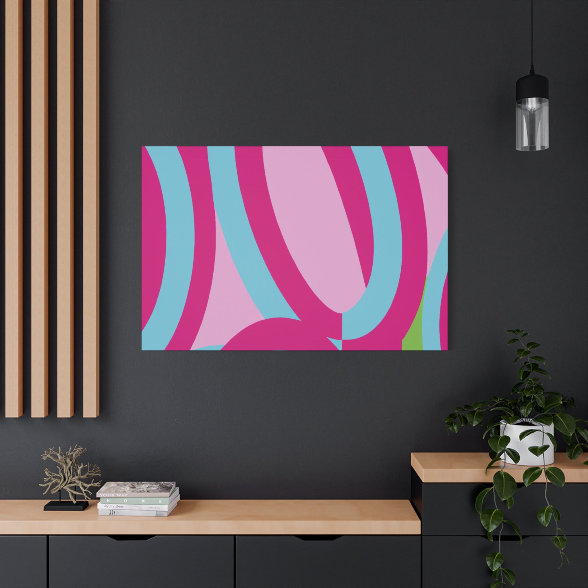 Groovy Kaleidoscope - Canvas