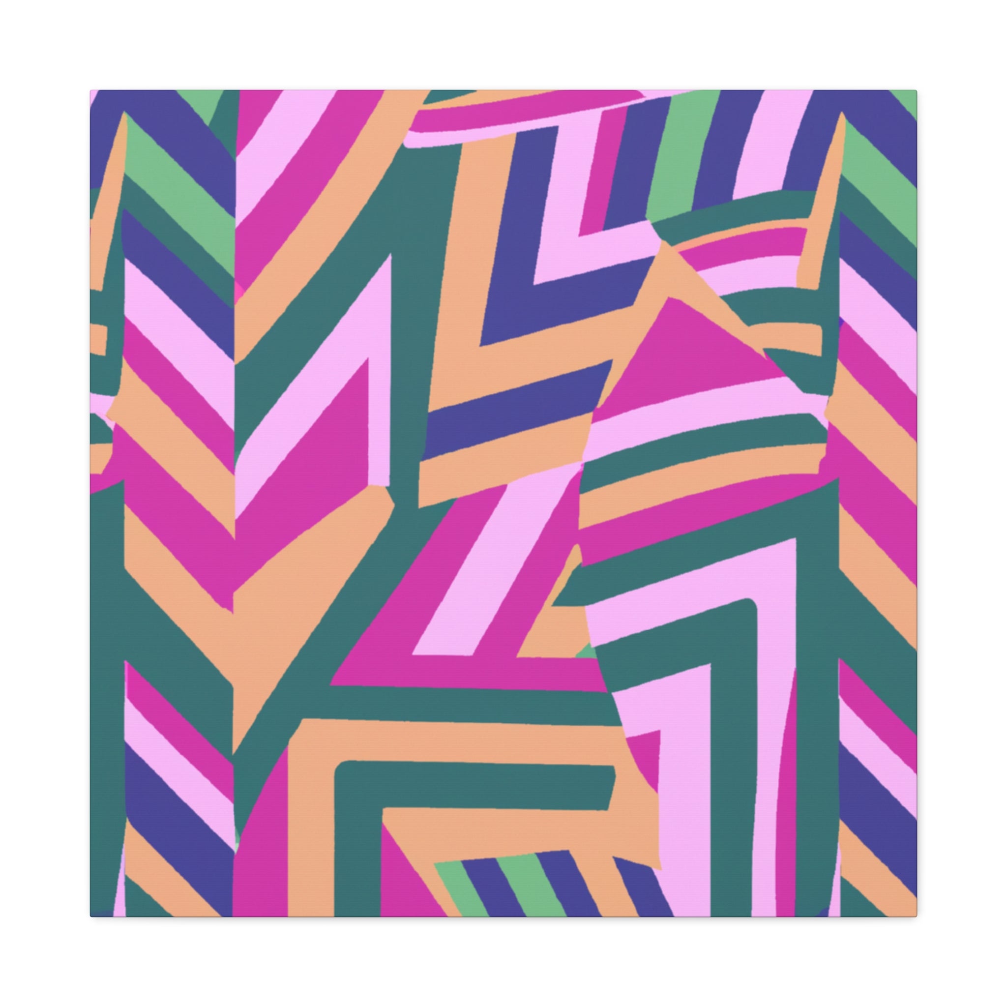 Groovy Kaleidoscope - Canvas