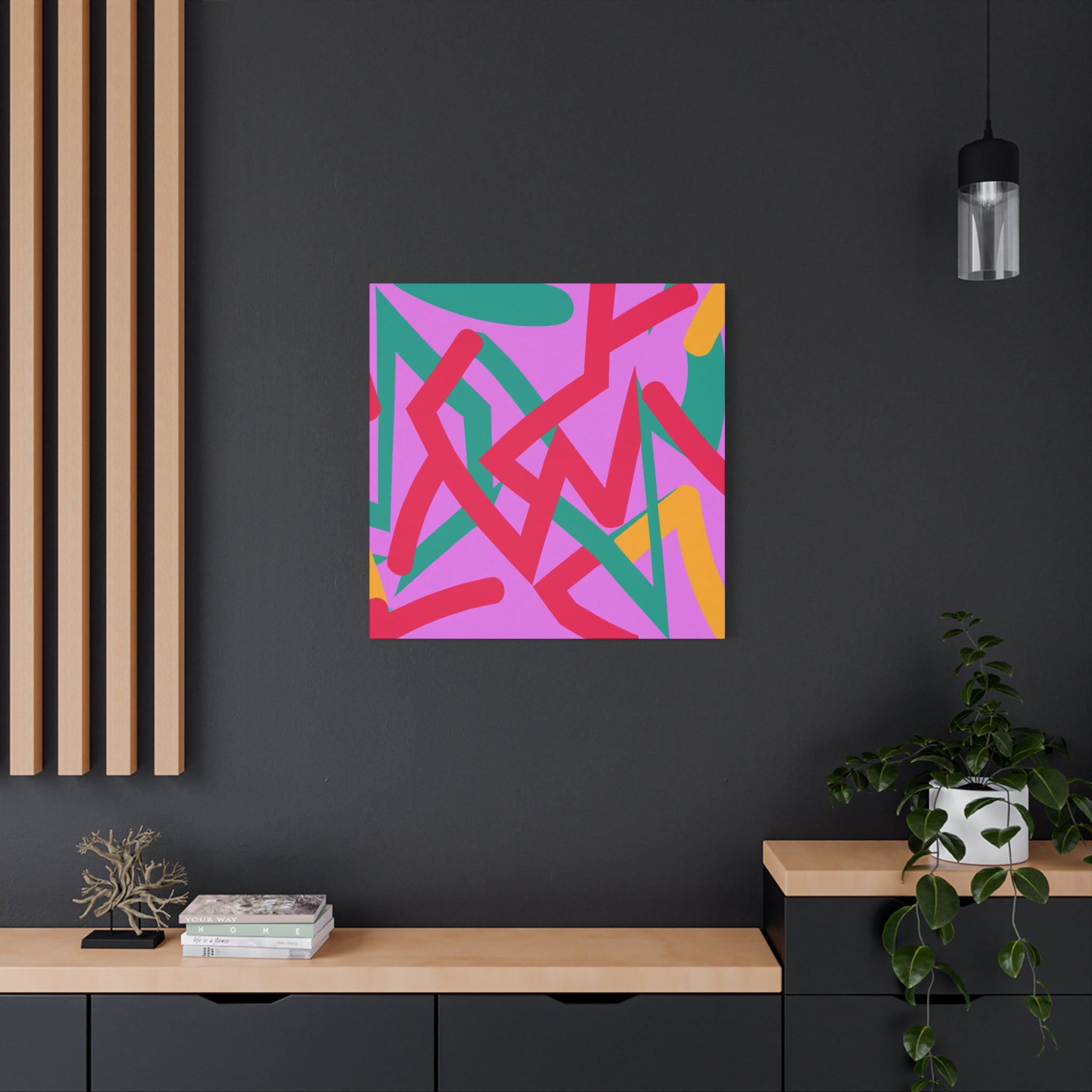 Groovy Kaleidoscope - Canvas