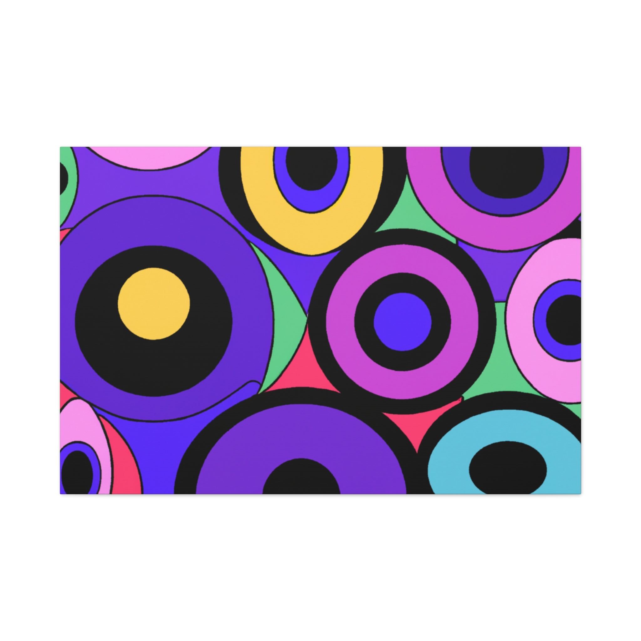 Groovy Kaleidoscope - Canvas