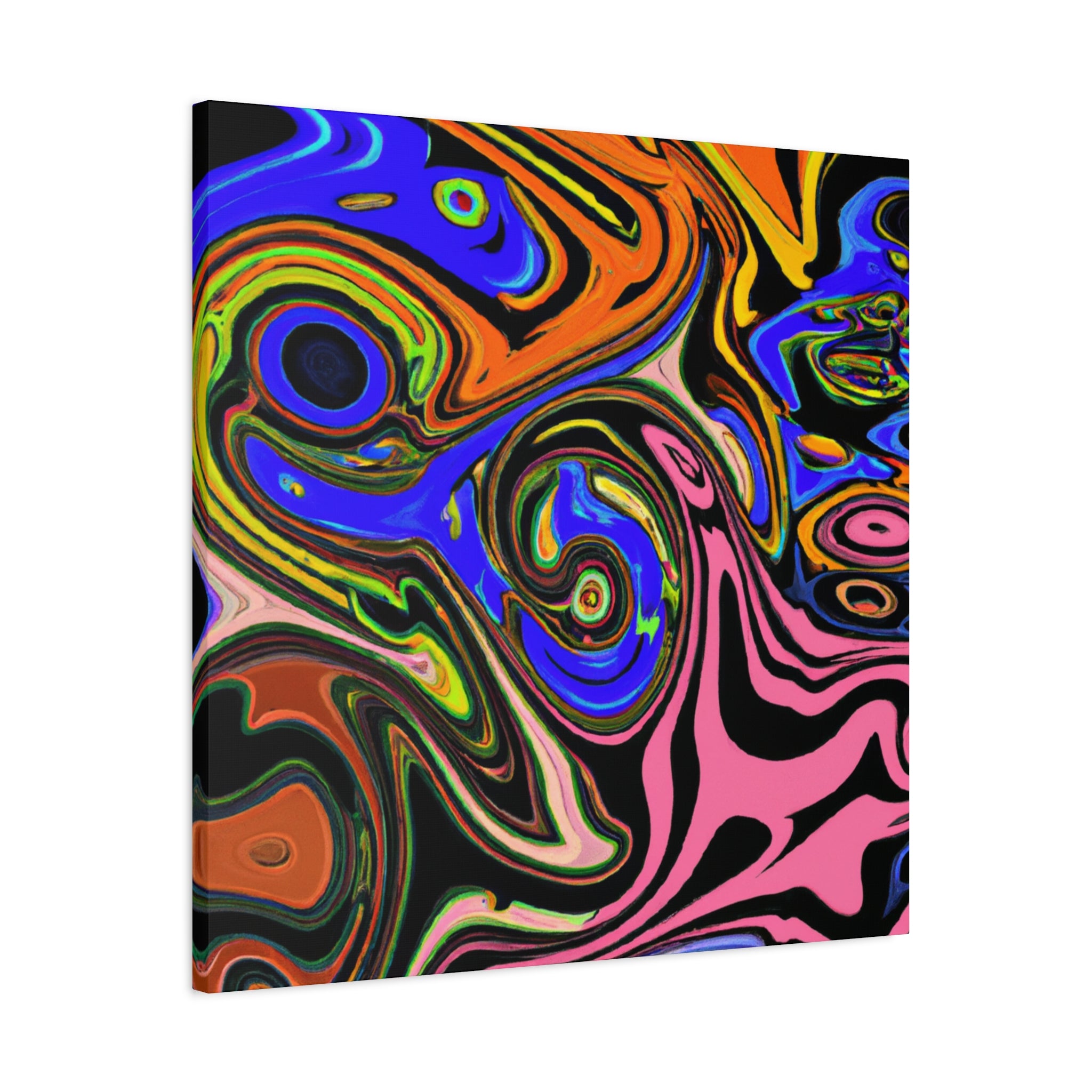 Groovy Kaleidoscope - Canvas