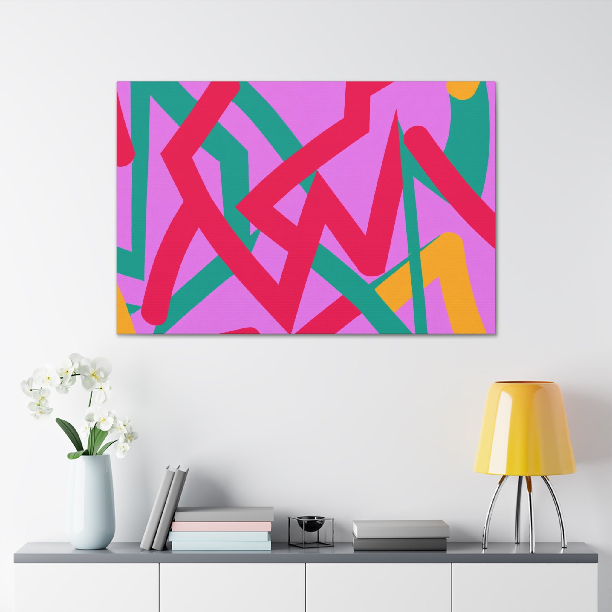 Groovy Kaleidoscope - Canvas