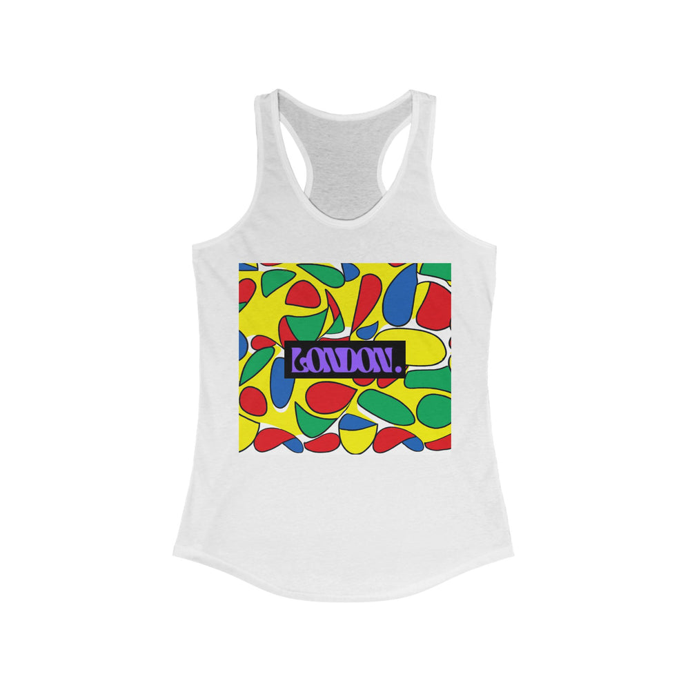 "Groovy Spectrum" - Racerback Tank Top