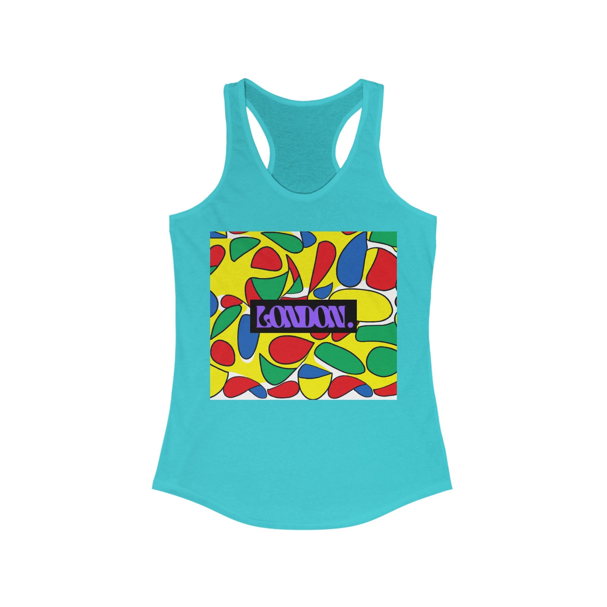 "Groovy Spectrum" - Racerback Tank Top