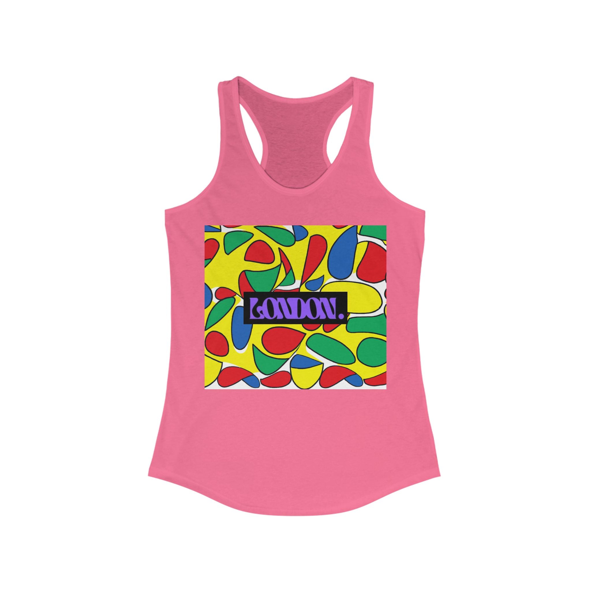 "Groovy Spectrum" - Racerback Tank Top