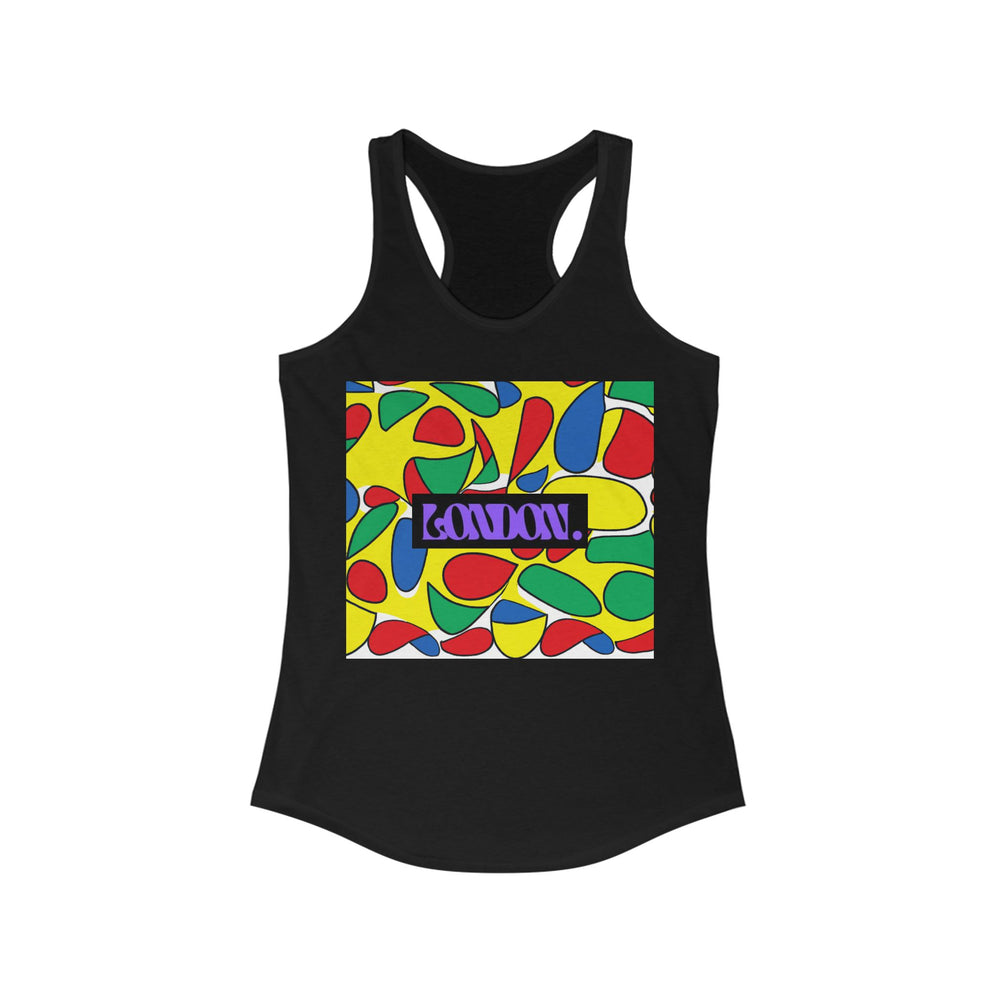 "Groovy Spectrum" - Racerback Tank Top