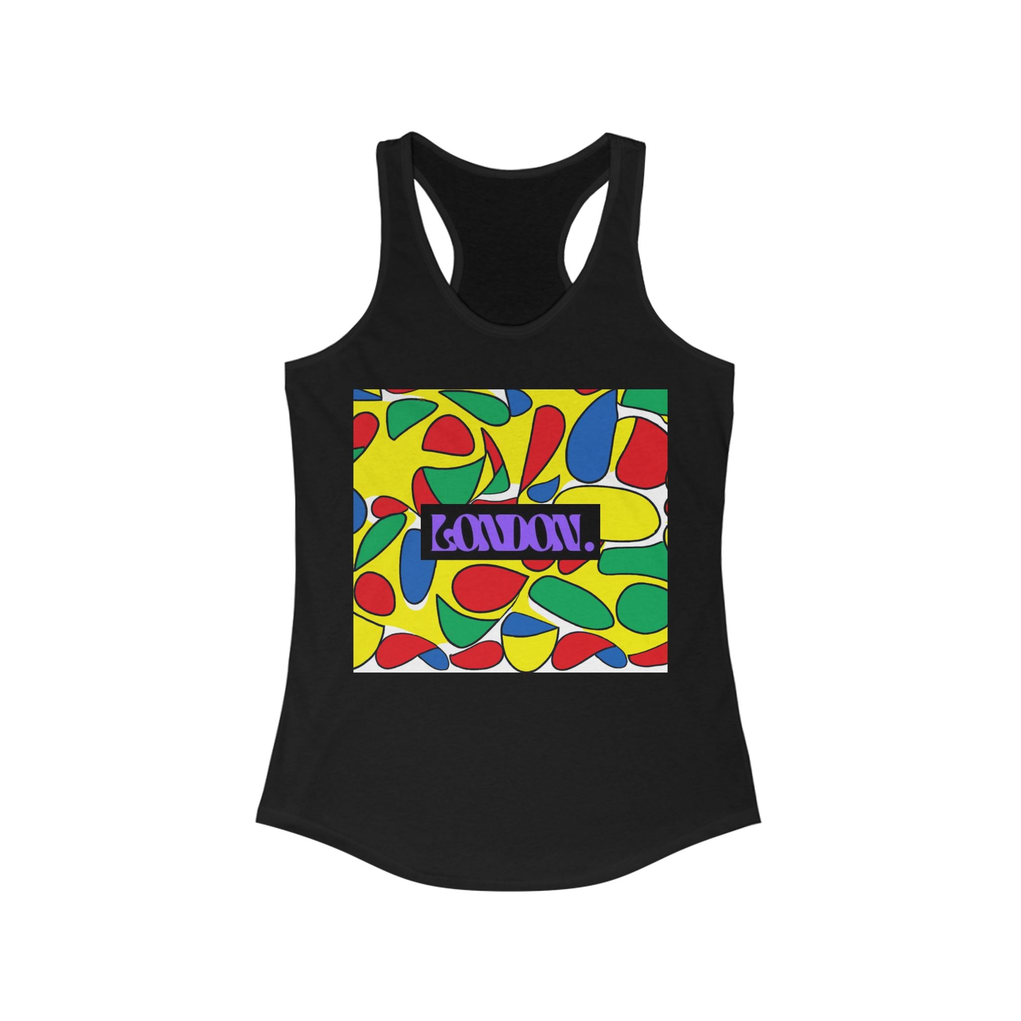"Groovy Spectrum" - Racerback Tank Top