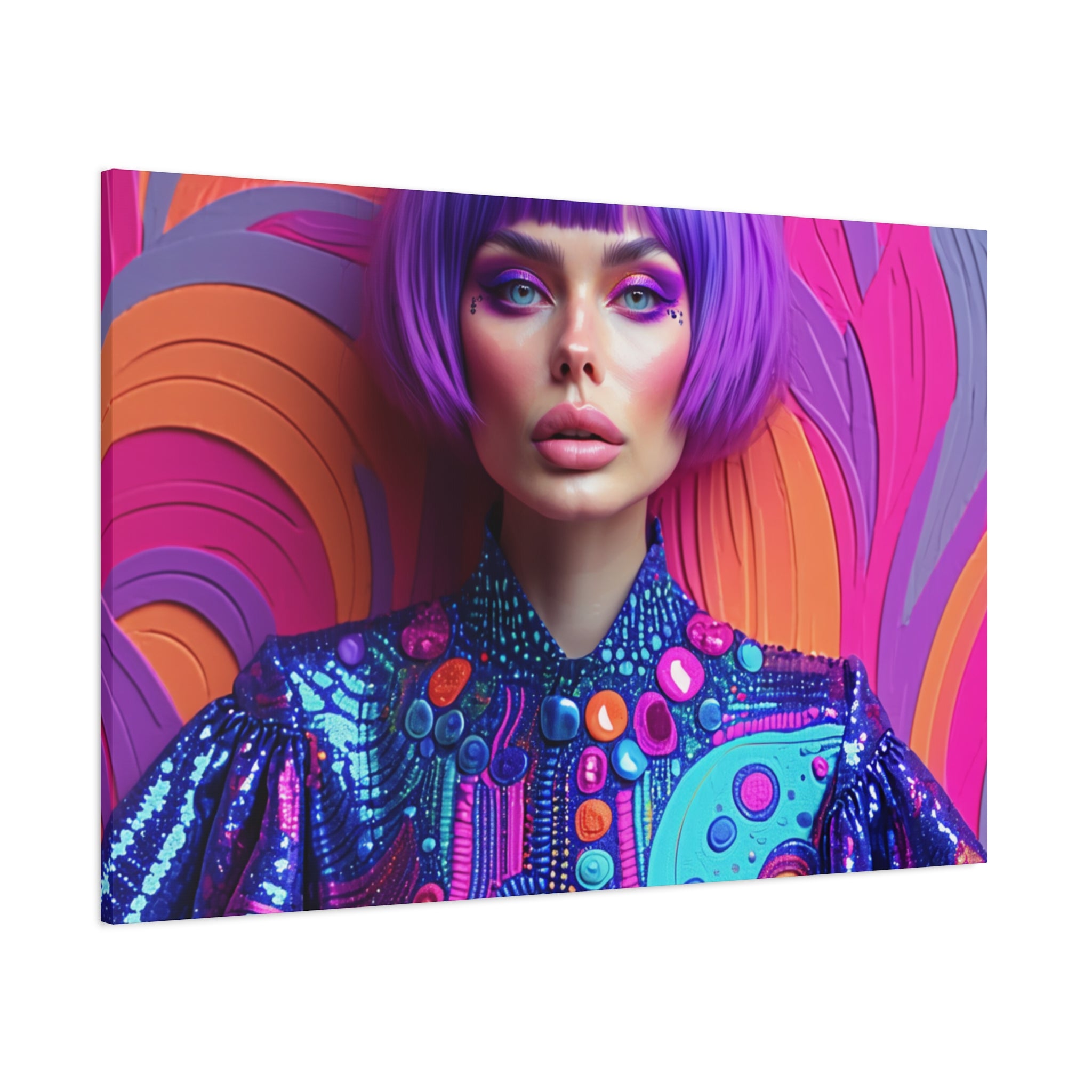 Groovy Vortex - Canvas