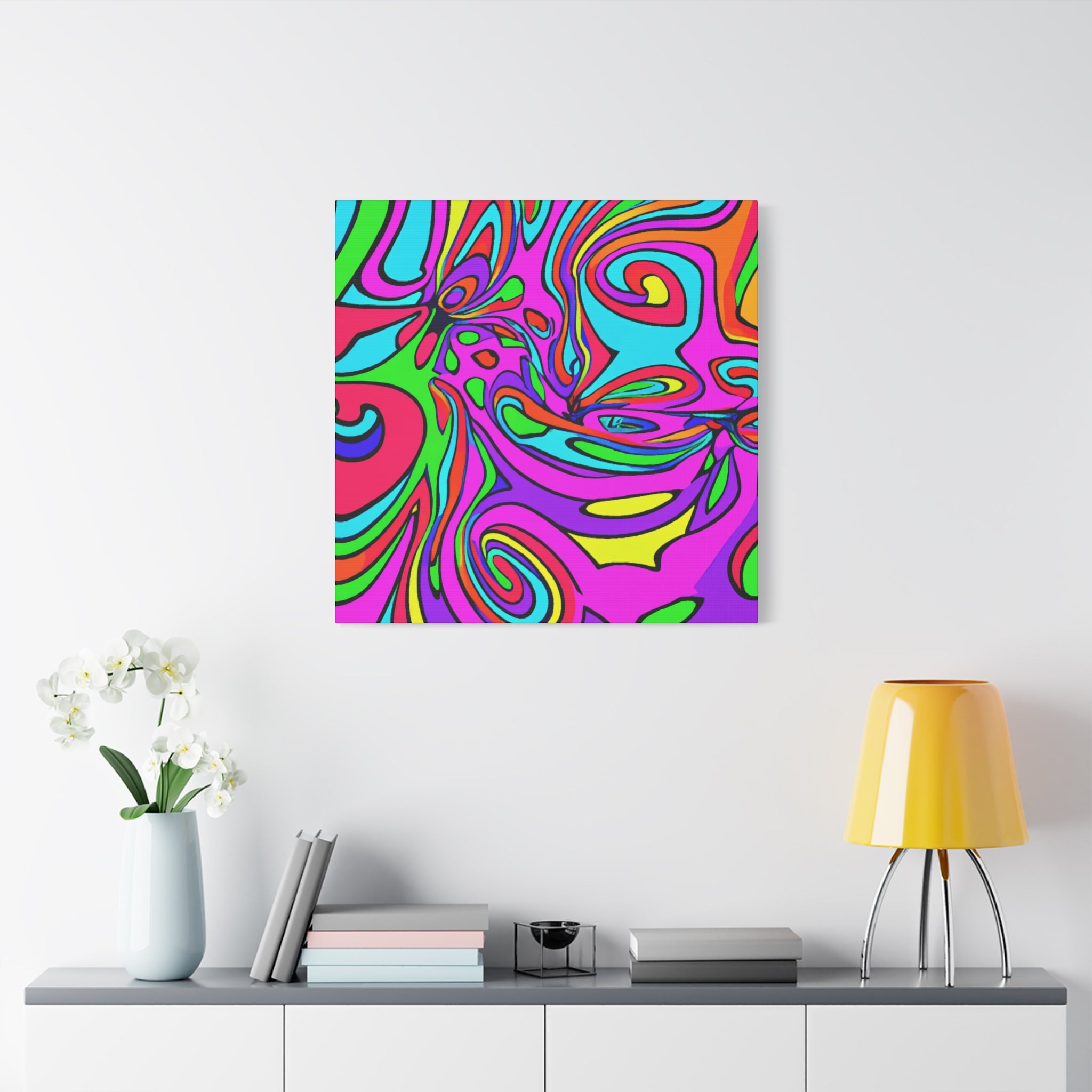 Groovy Spectrum - Canvas