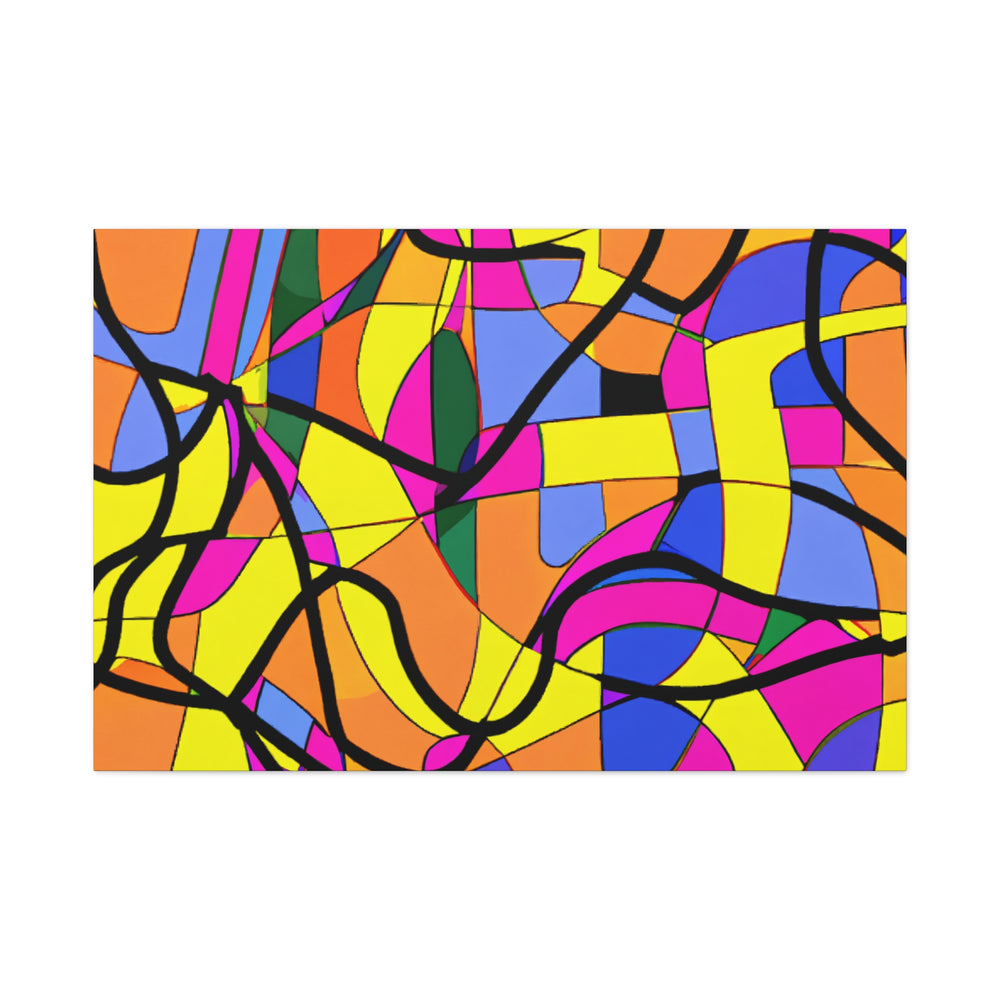 Groovy Kaleidoscope - Canvas