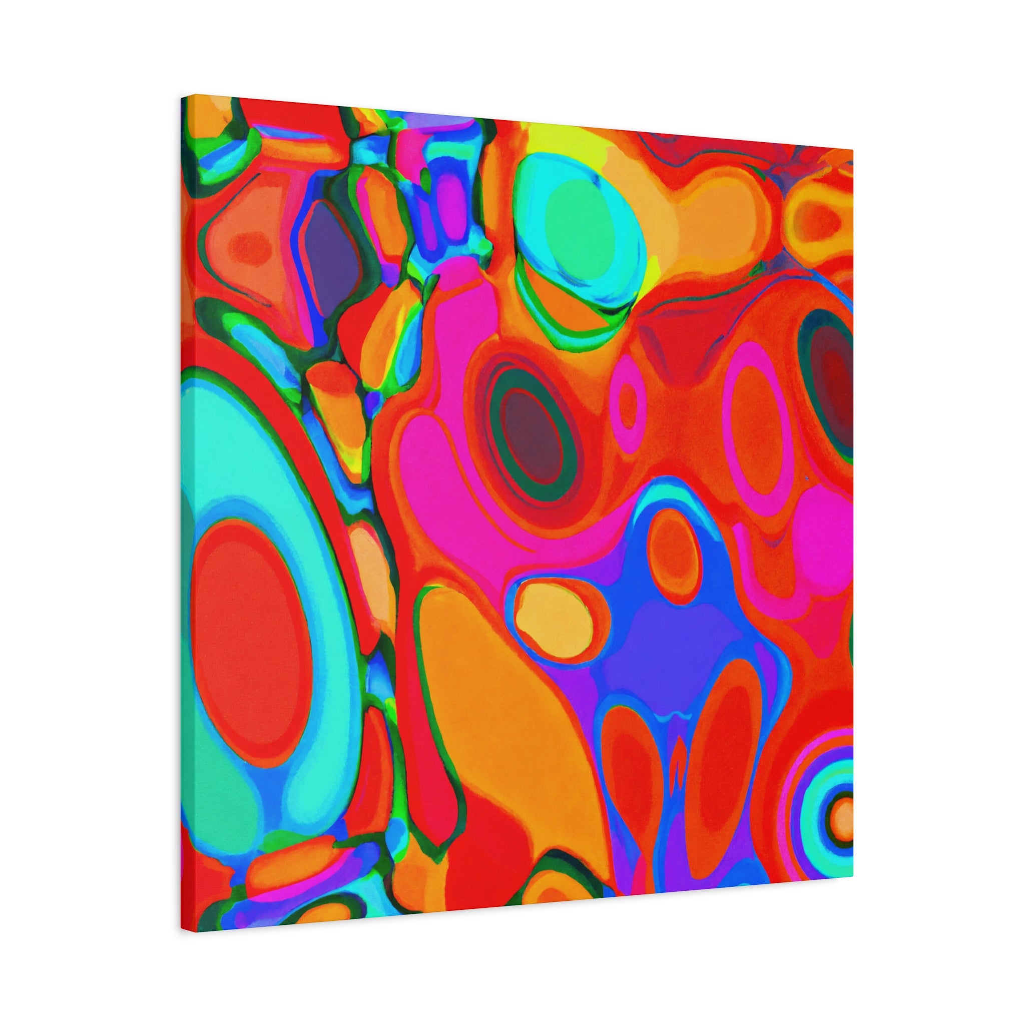 Groovy Kaleidoscope - Canvas