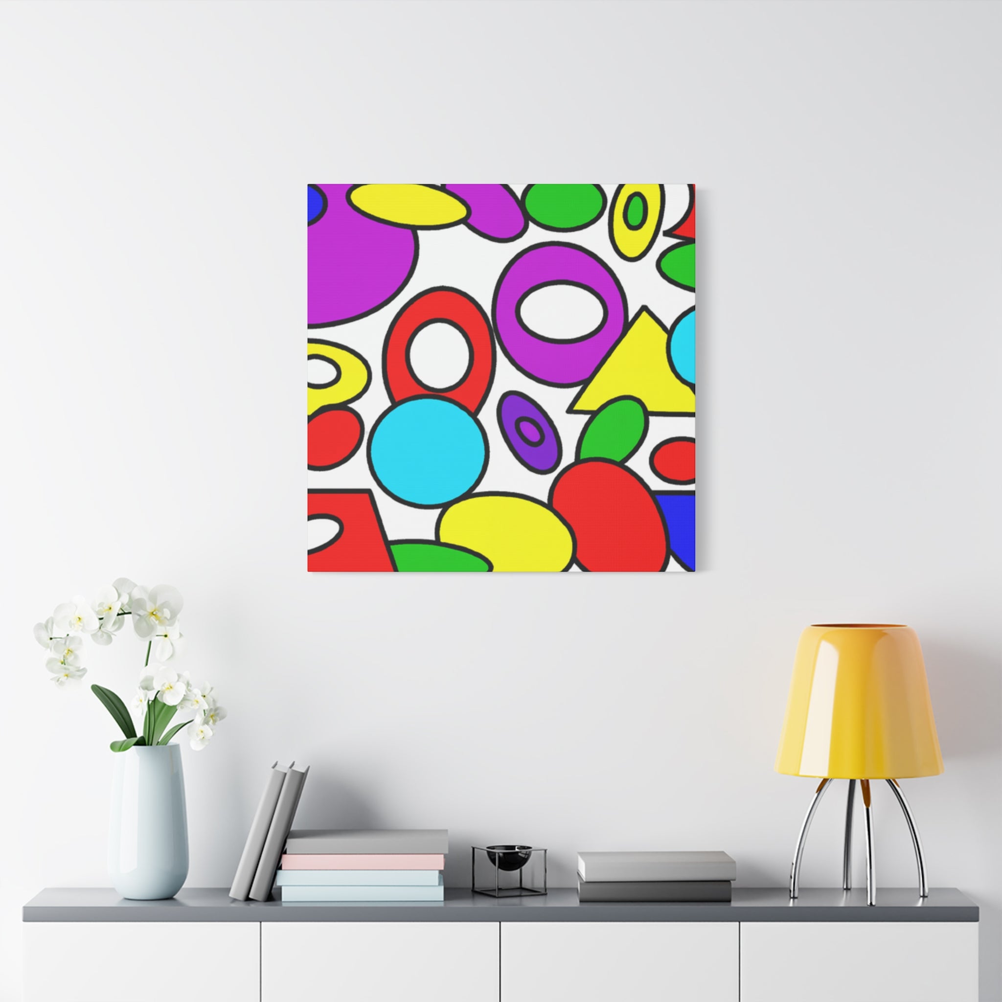 Groovy Kaleidoscope - Canvas