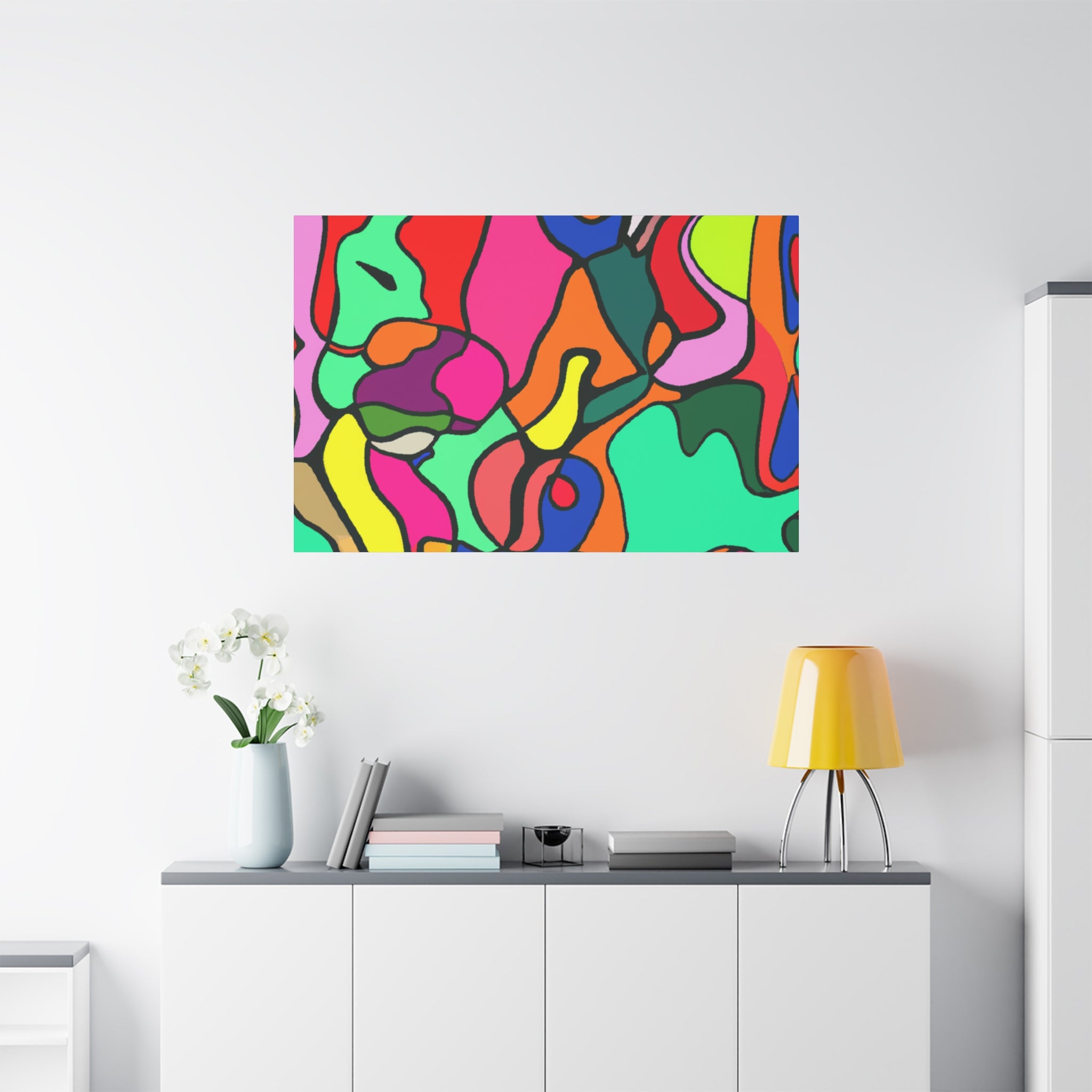 Groovy Kaleidoscope - Canvas