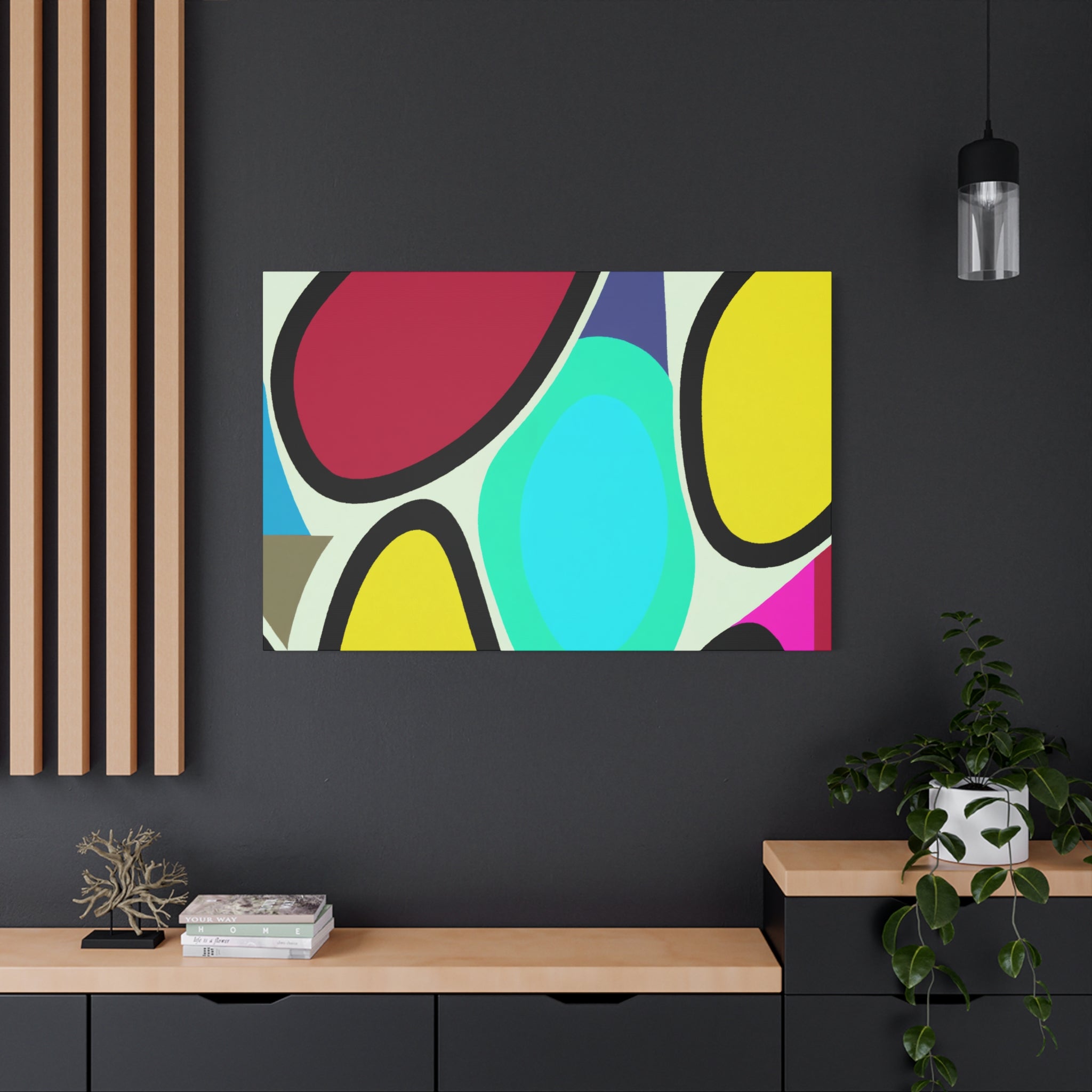 Groovy Kaleidoscope - Canvas