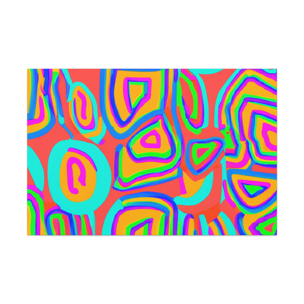 Groovy Kaleidoscope - Canvas