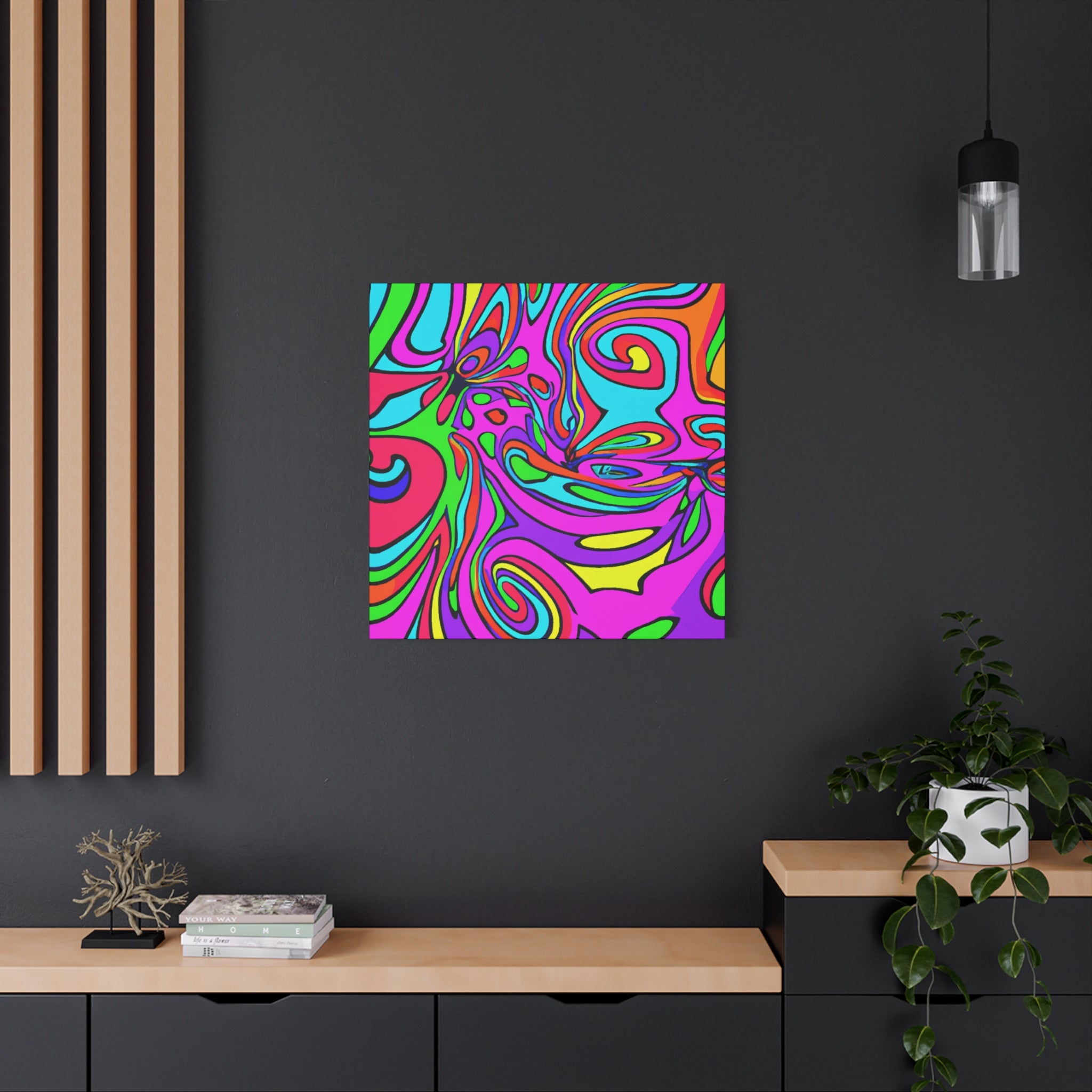 Groovy Spectrum - Canvas