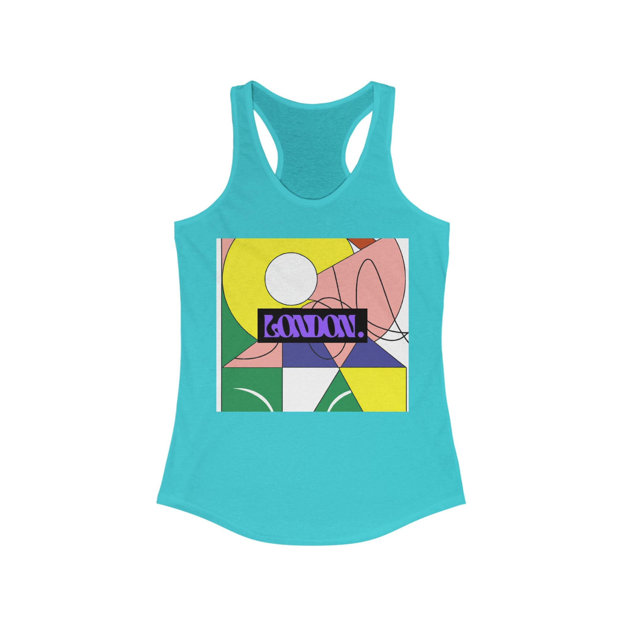 "Groovy Sundaze" - Racerback Tank Top