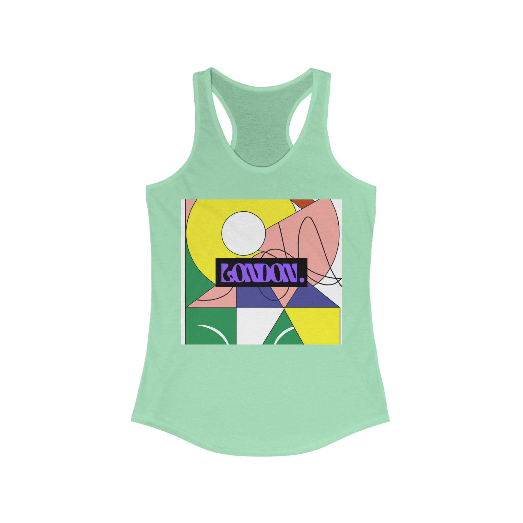 "Groovy Sundaze" - Racerback Tank Top