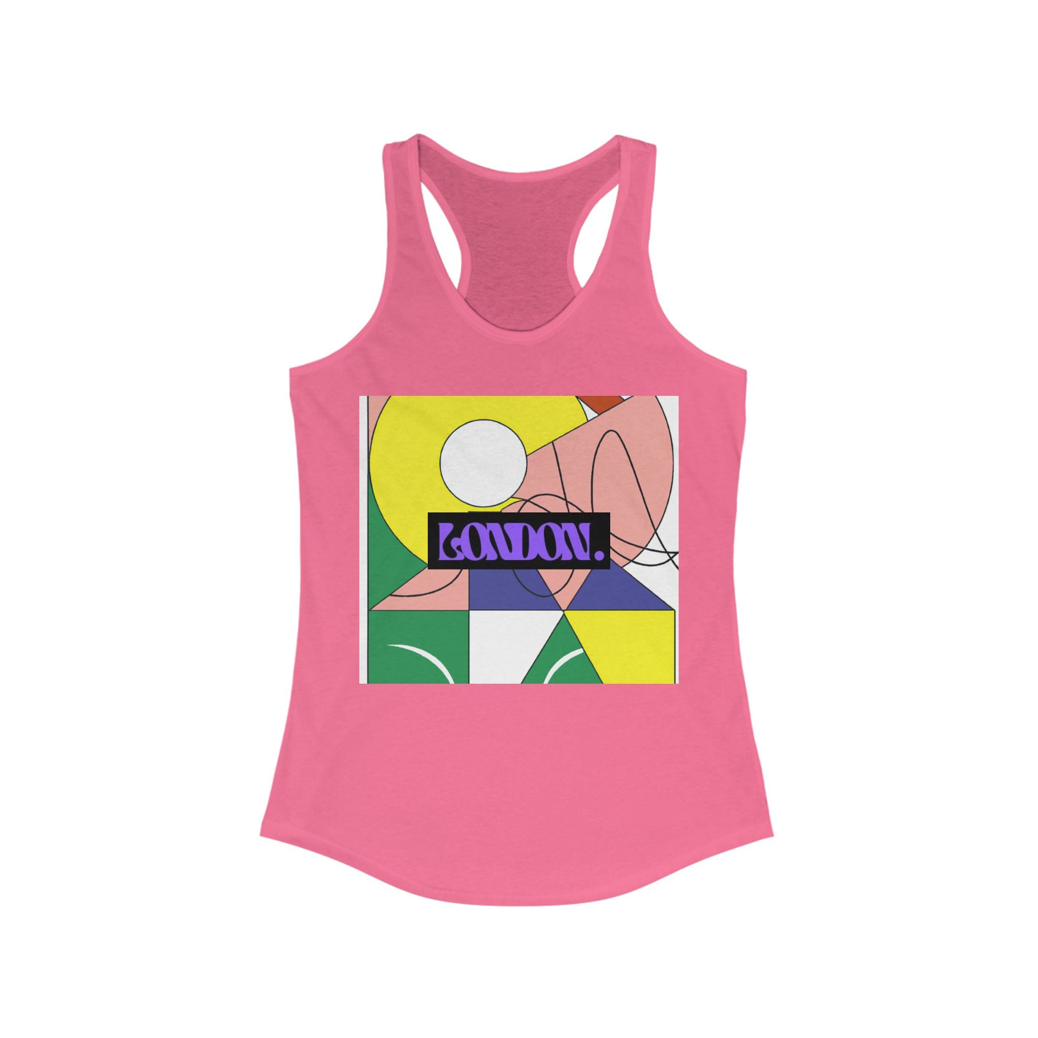 "Groovy Sundaze" - Racerback Tank Top
