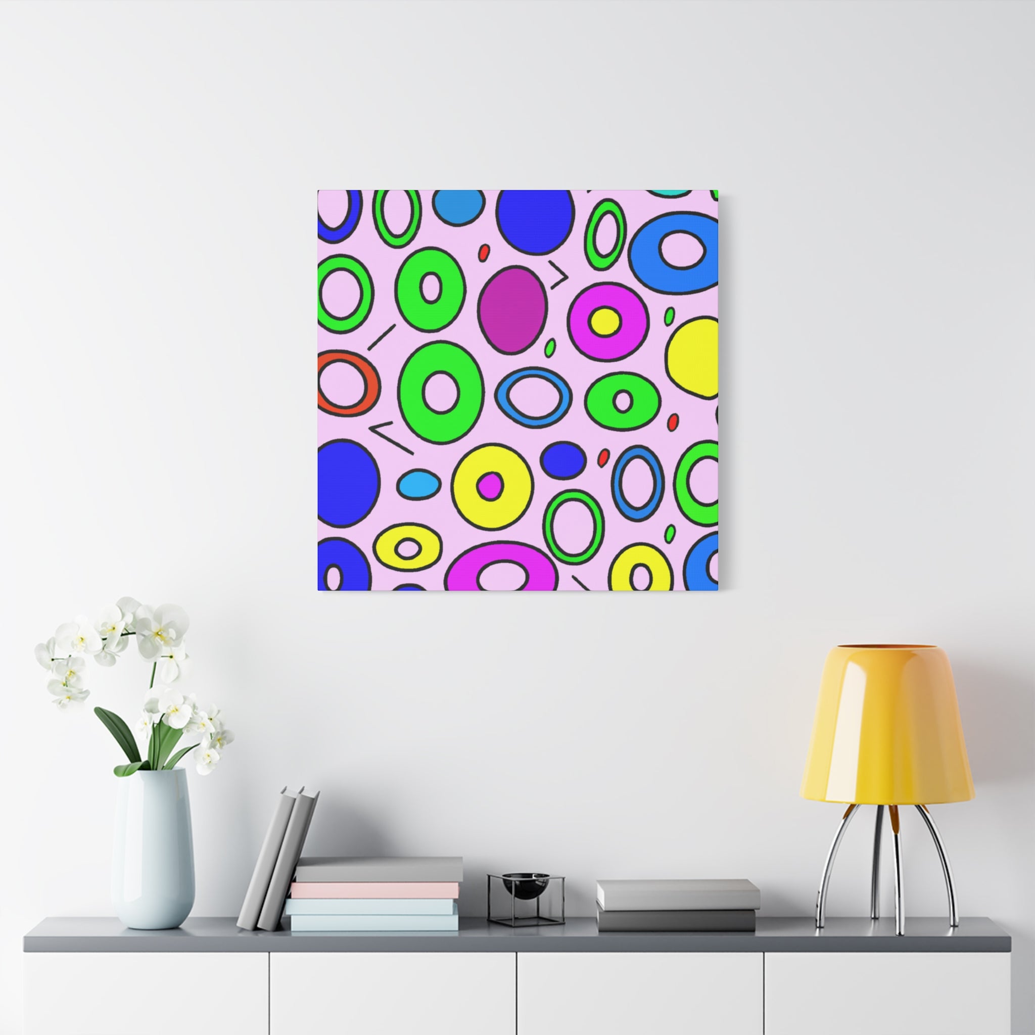 Groovy Kaleidoscope - Canvas