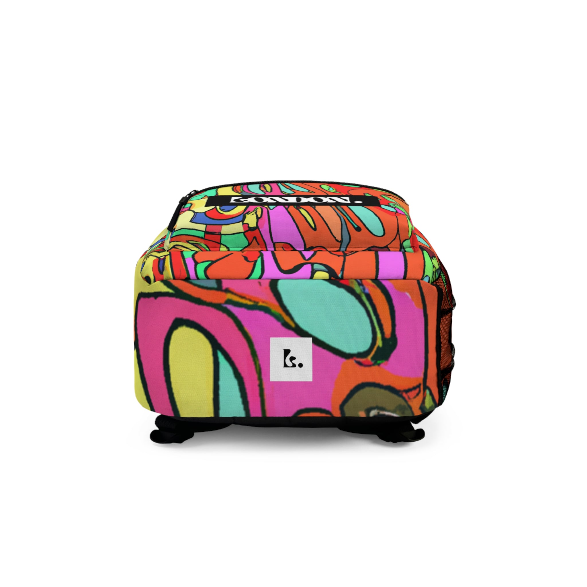 "Groovy Gidget's Kaleidoscope Realm" - Backpack