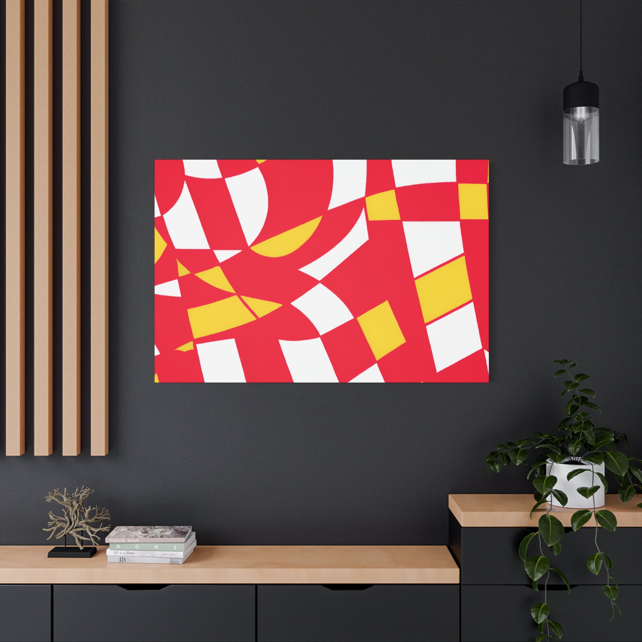 Groovy Kaleidoscope - Canvas
