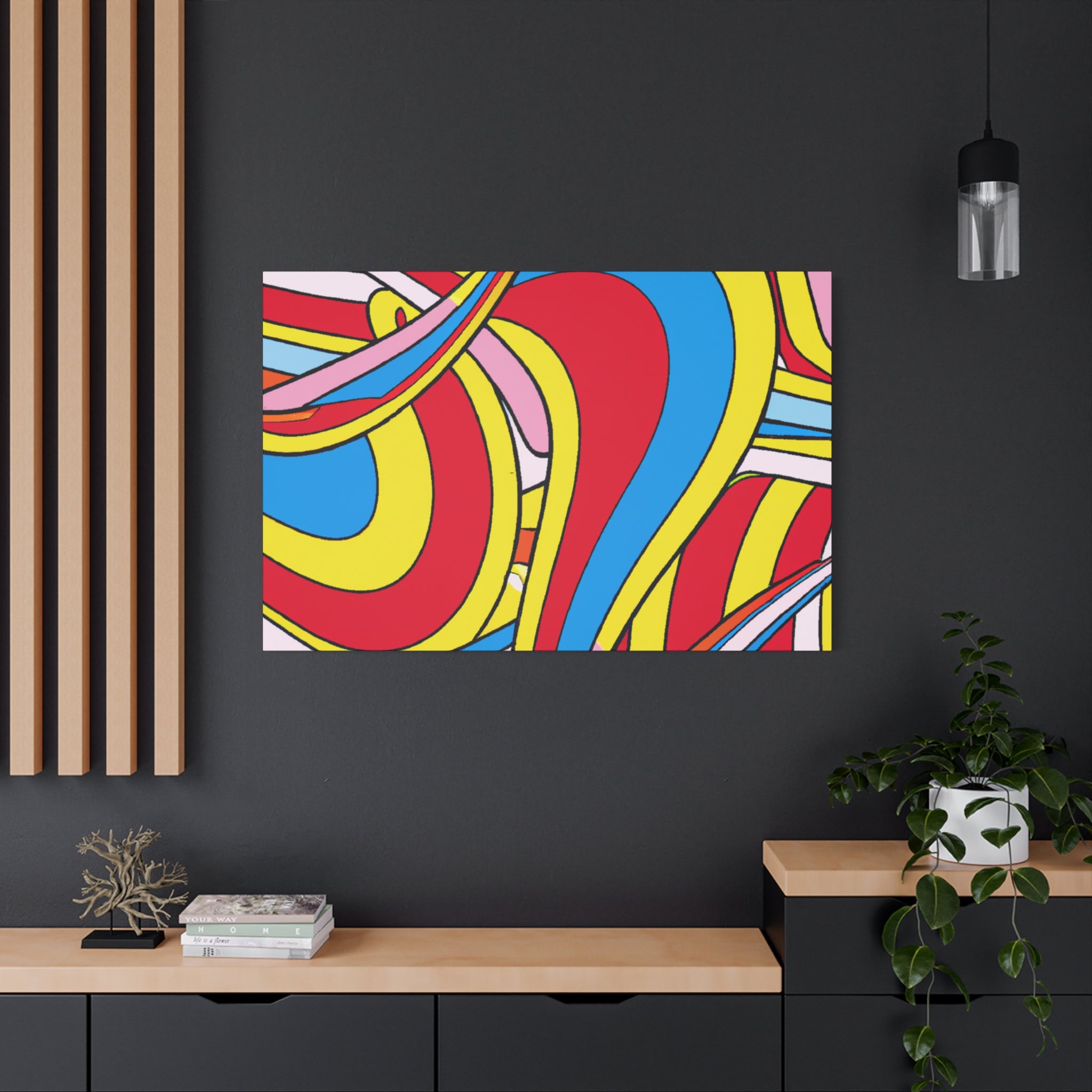 Groovy Kaleidoscope - Canvas
