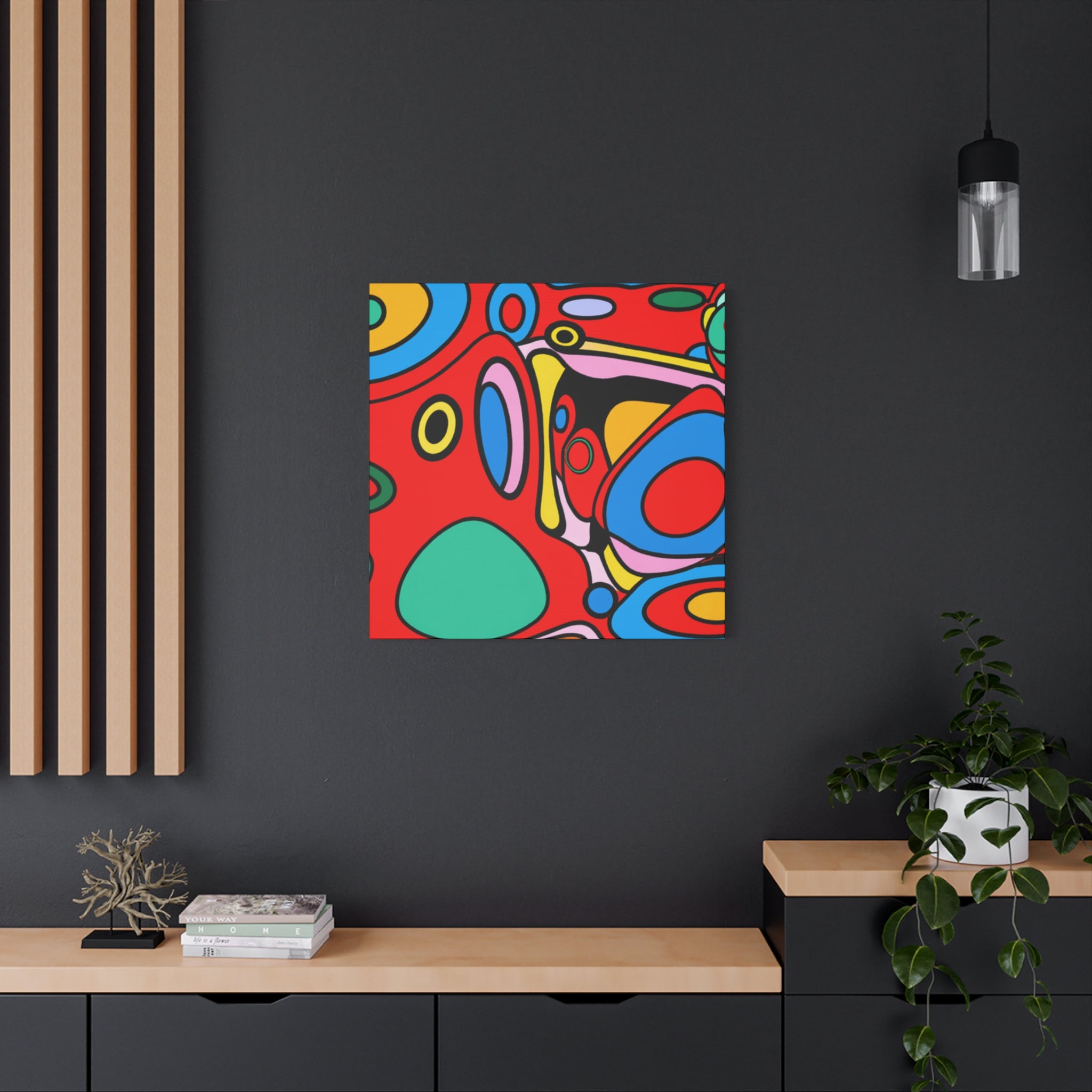 Groovy Spectrum - Canvas