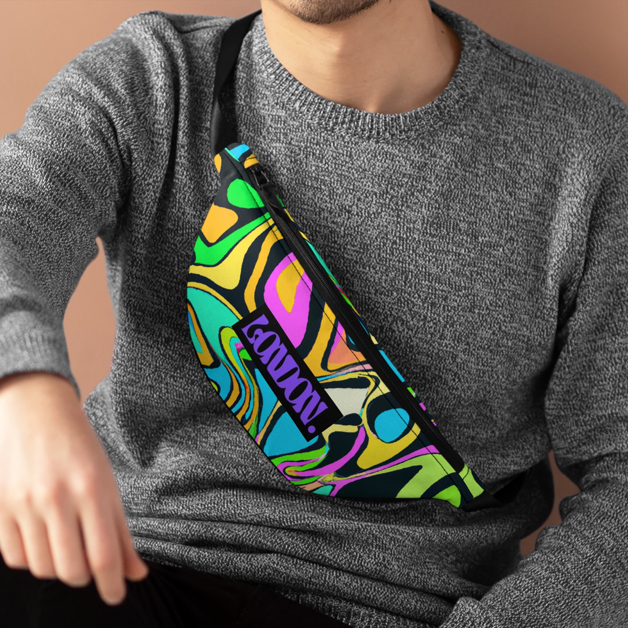 "Groovy Tempest" - Fanny Pack